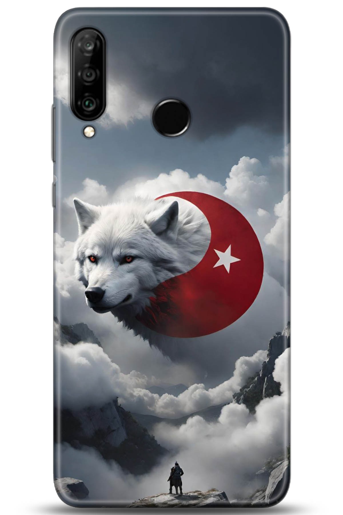 Huawei P30 Lite Uyumlu Kılıf HD Baskılı Kılıf - Followed Institution 5072
