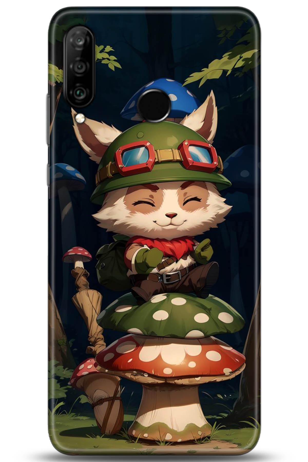 Huawei P30 Lite Uyumlu Kılıf HD Baskılı Kılıf - Followed Institution 5097