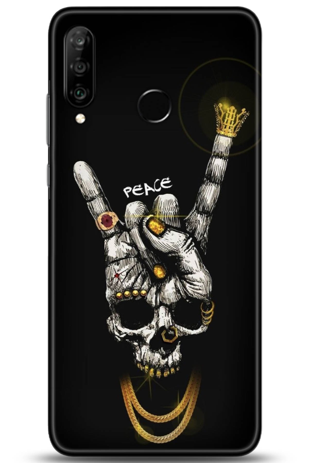 Huawei P30 Lite Uyumlu Kılıf HD Baskılı Kılıf - Followed Institution 5148