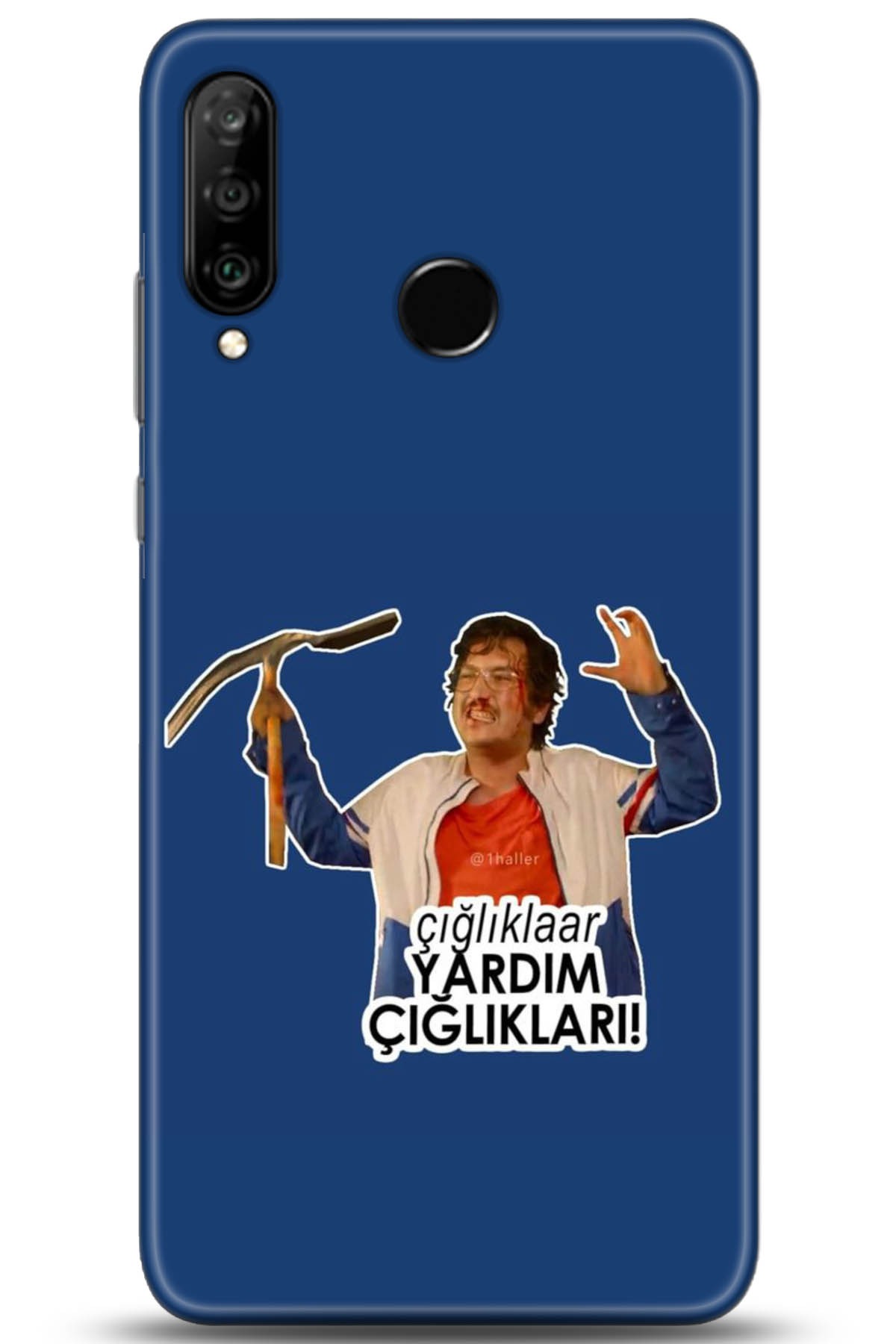 Huawei P30 Lite Uyumlu Kılıf HD Baskılı Kılıf - Followed Institution 5157
