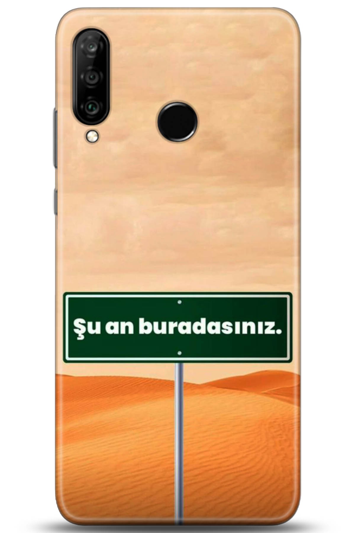 Huawei P30 Lite Uyumlu Kılıf HD Baskılı Kılıf - Followed Institution 5159