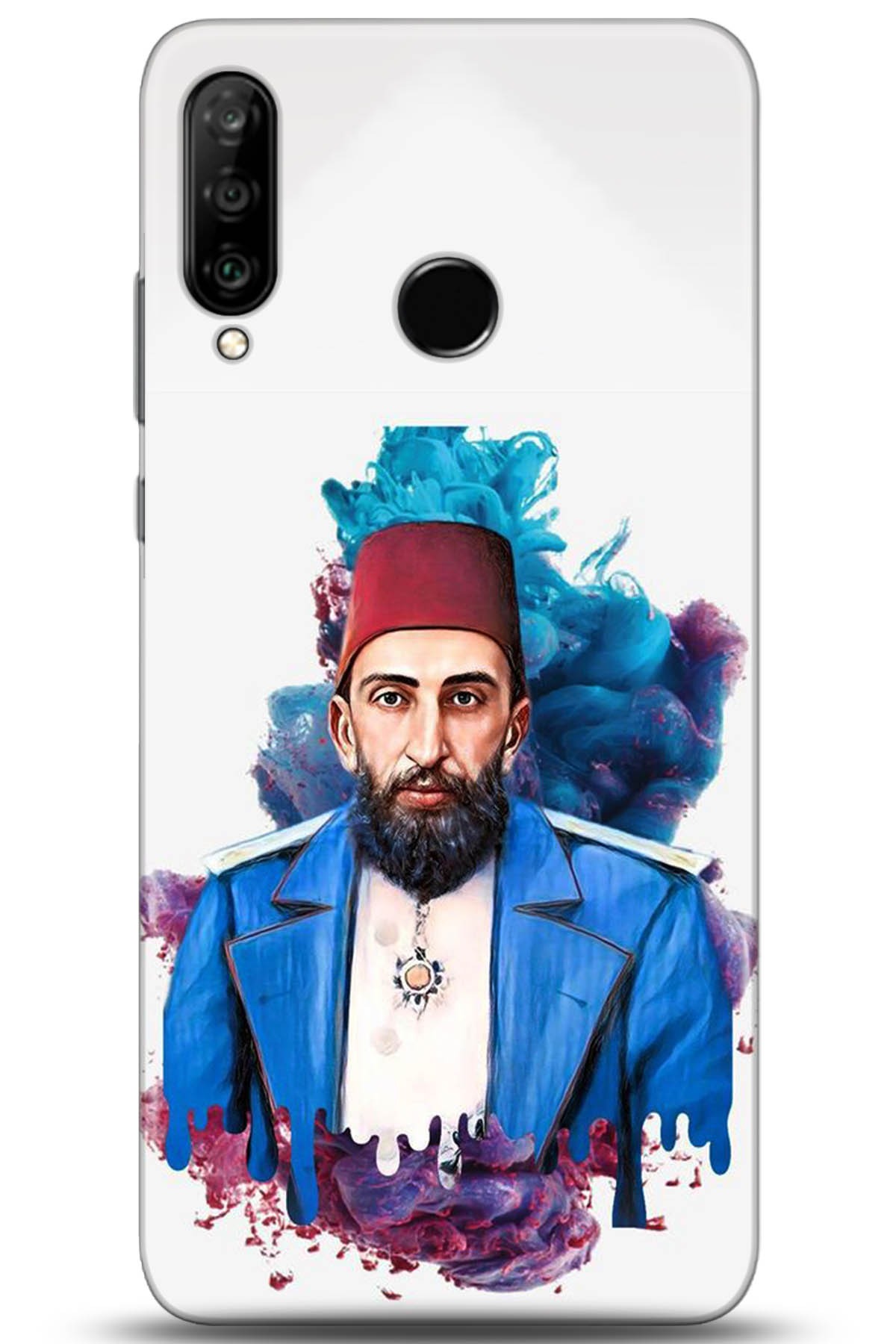 Huawei P30 Lite Uyumlu Kılıf HD Baskılı Kılıf - Followed Institution 5201