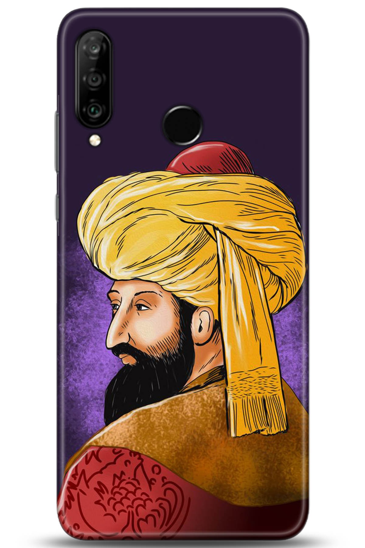 Huawei P30 Lite Uyumlu Kılıf HD Baskılı Kılıf - Followed Institution 5205