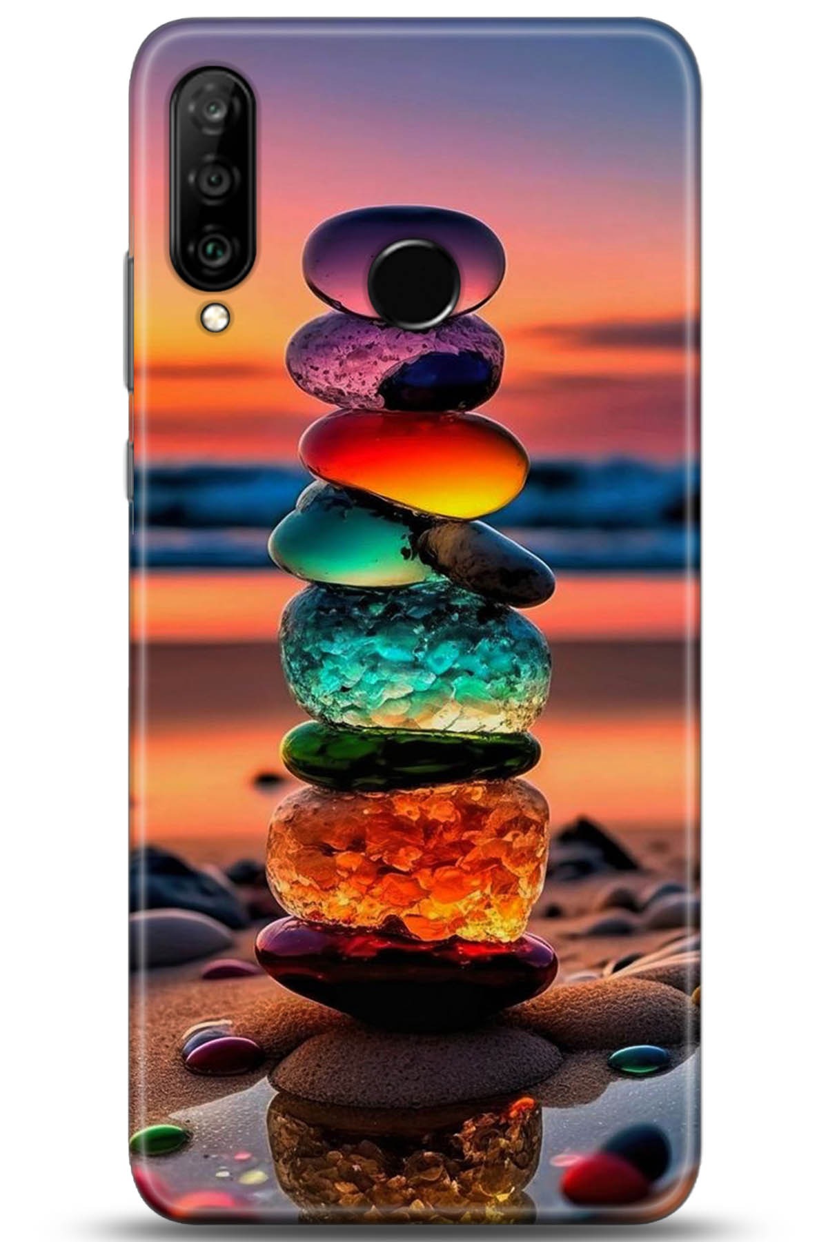 Huawei P30 Lite Uyumlu Kılıf HD Baskılı Kılıf - Followed Institution 5235