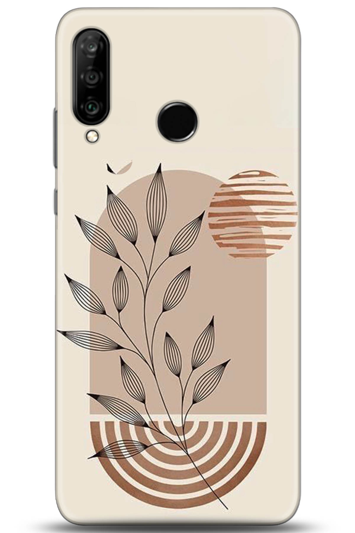 Huawei P30 Lite Uyumlu Kılıf HD Baskılı Kılıf - Followed Institution 5243