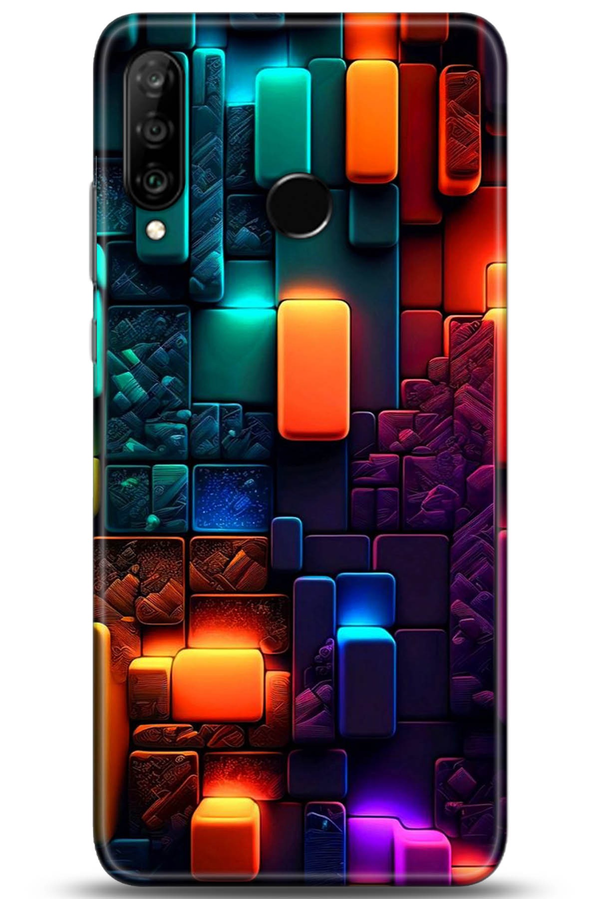 Huawei P30 Lite Uyumlu Kılıf HD Baskılı Kılıf - Followed Institution 5266