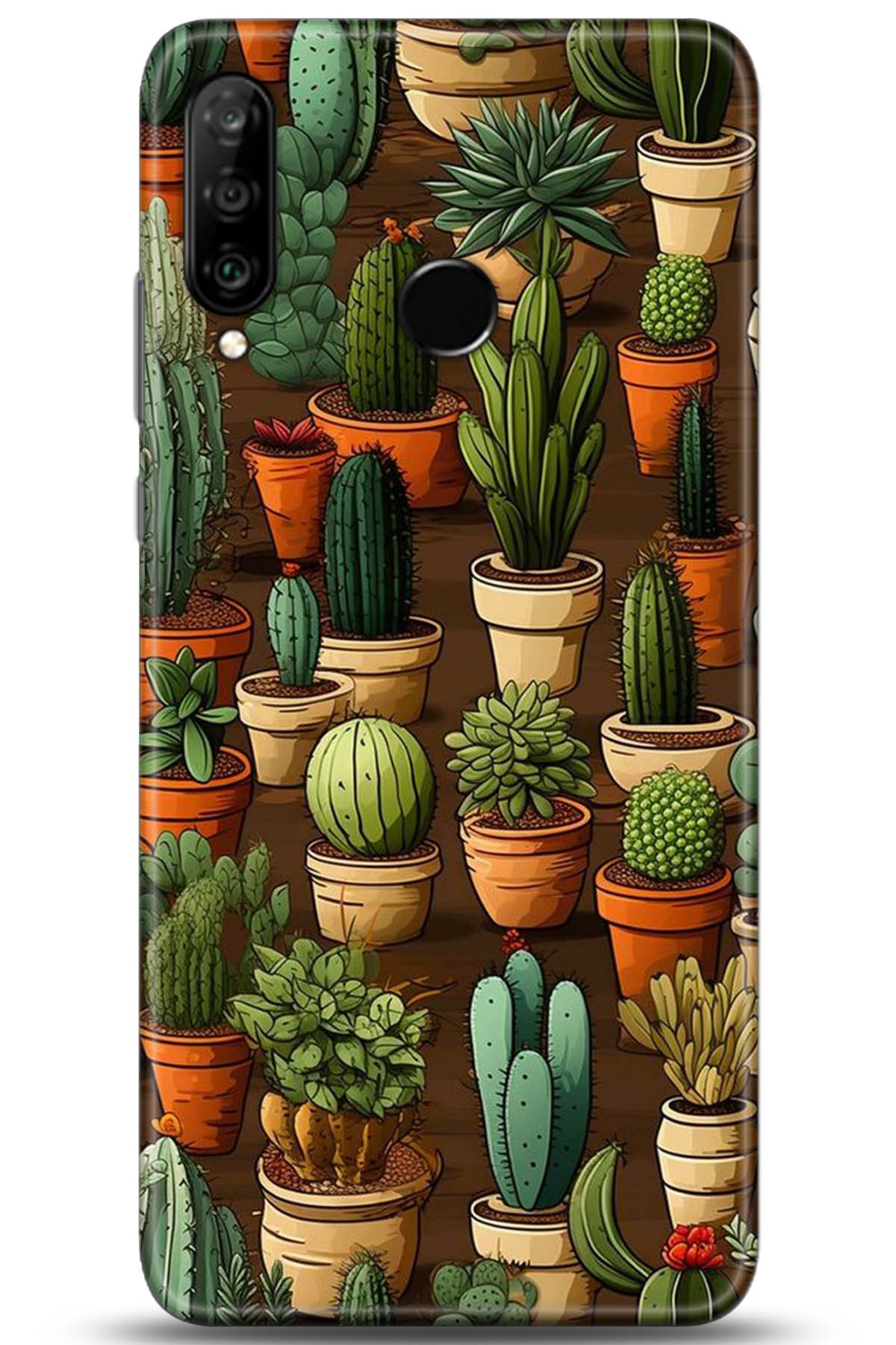 Huawei P30 Lite Uyumlu Kılıf HD Baskılı Kılıf - Followed Institution 5310