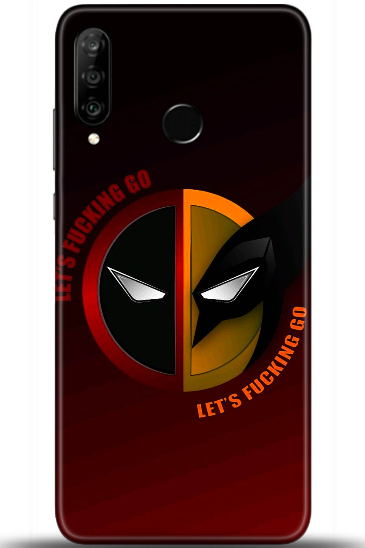 Huawei P30 Lite Uyumlu Kılıf HD Baskılı Kılıf - Followed Institution 5388