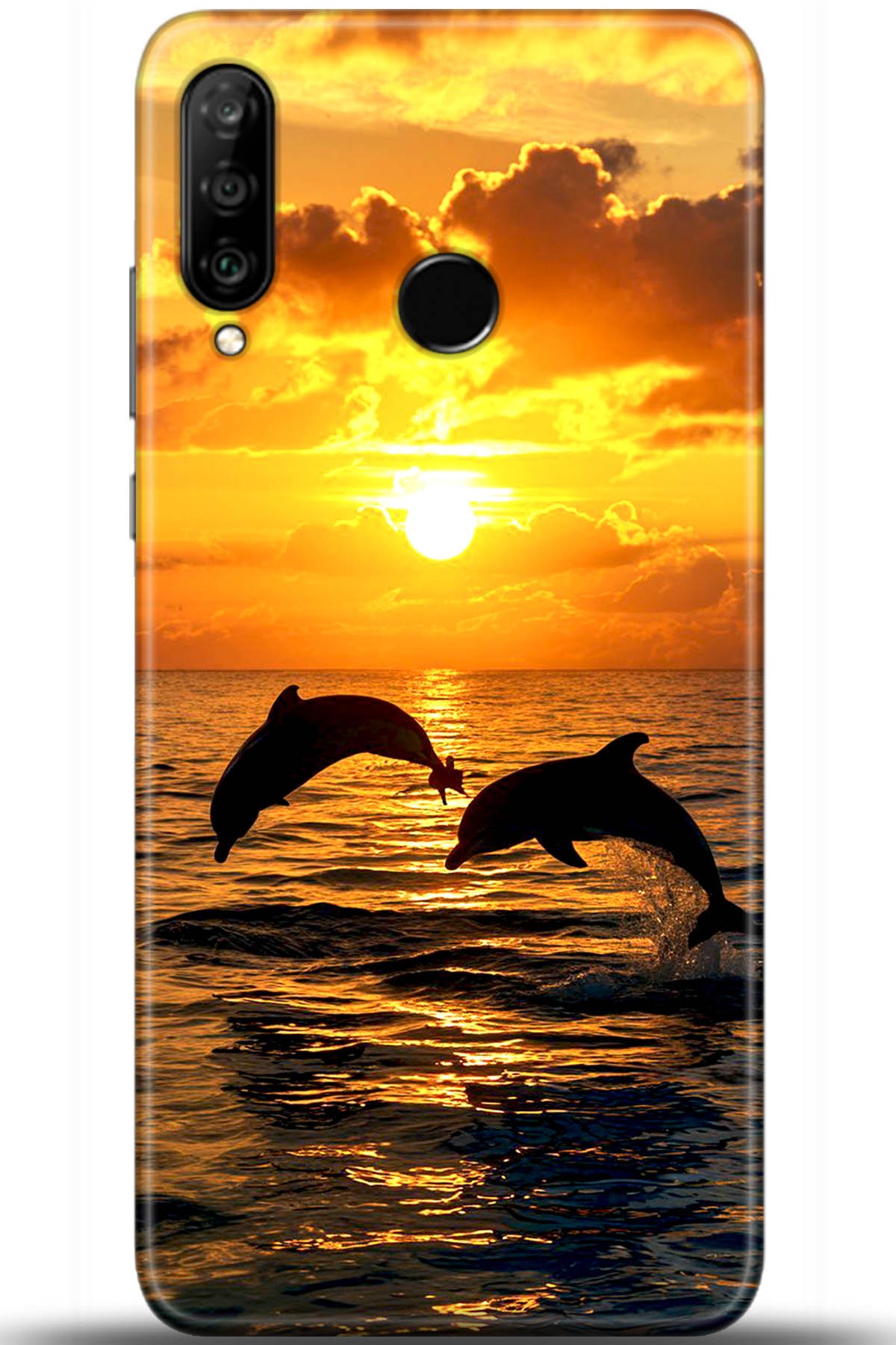 Huawei P30 Lite Uyumlu Kılıf HD Baskılı Kılıf - Followed Institution 5427