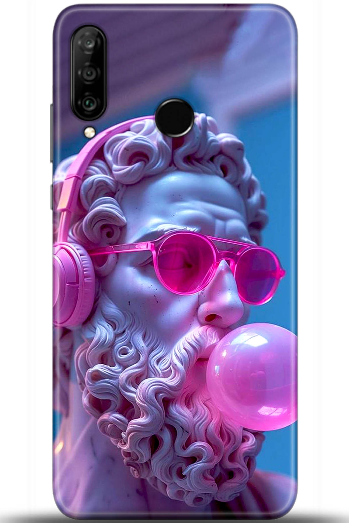 Huawei P30 Lite Uyumlu Kılıf HD Baskılı Kılıf - Followed Institution 5435