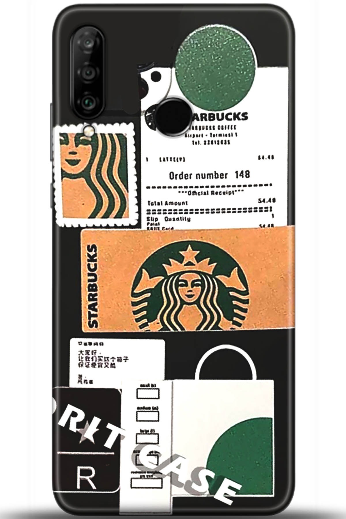 Huawei P30 Lite Uyumlu Kılıf HD Baskılı Kılıf - Followed Institution 5445