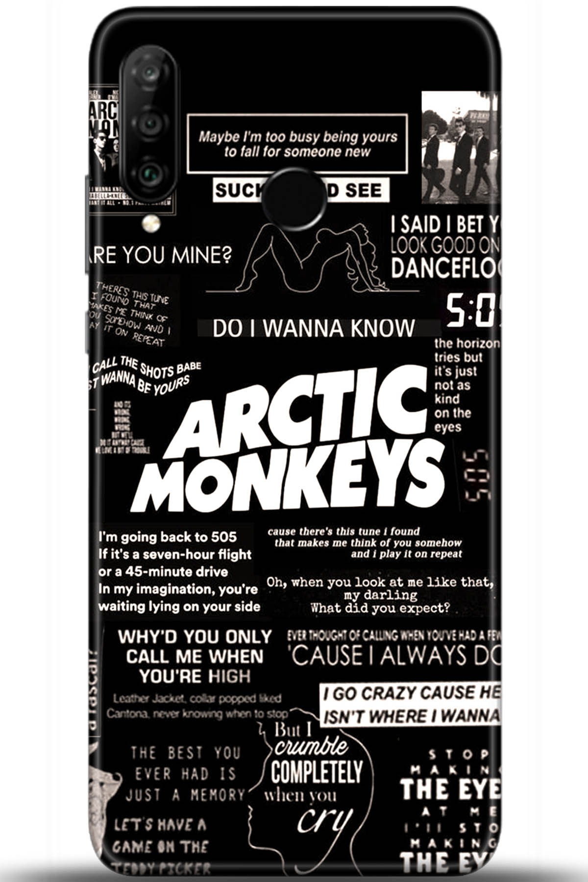 Huawei P30 Lite Uyumlu Kılıf HD Baskılı Kılıf - Followed Institution 5538