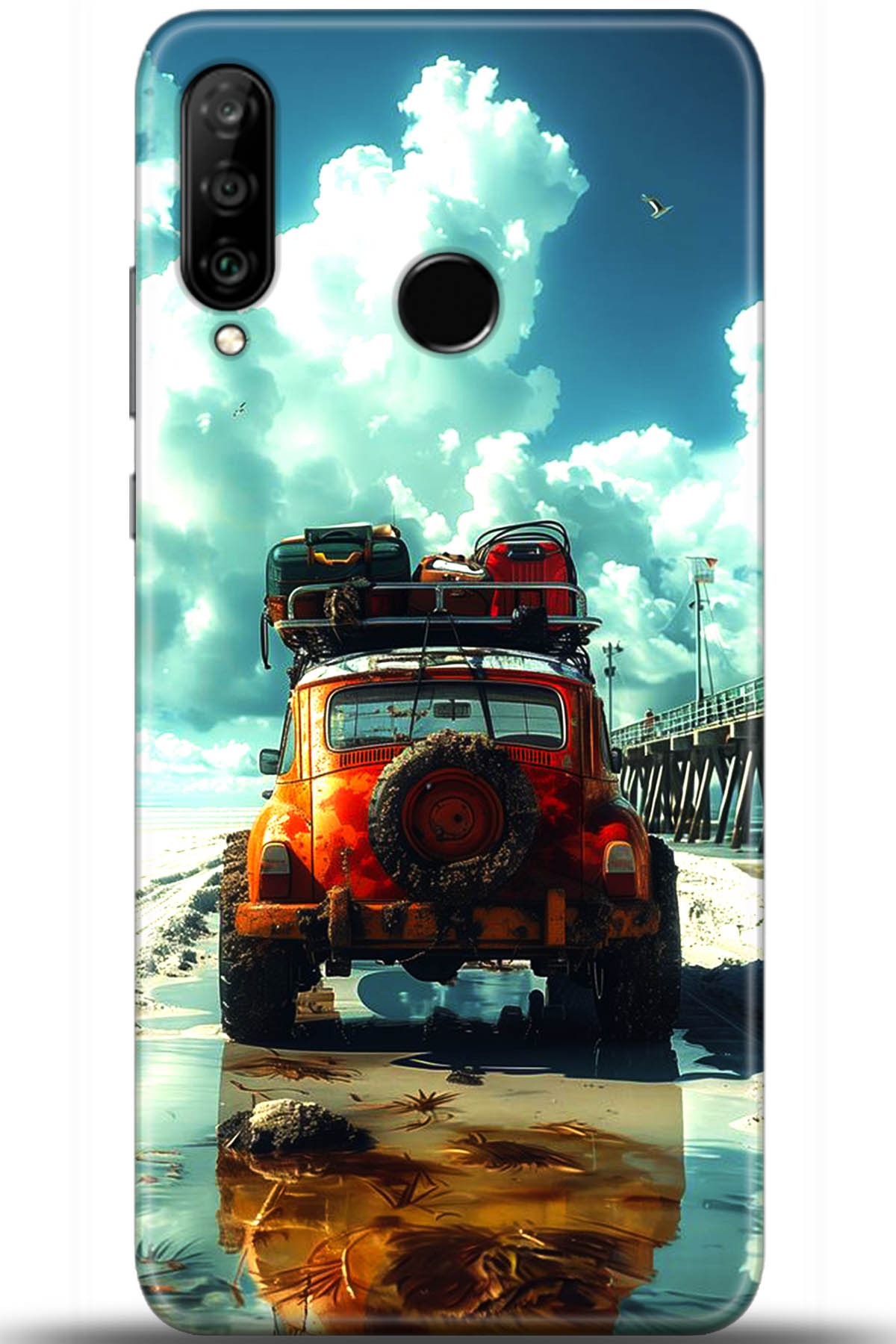 Huawei P30 Lite Uyumlu Kılıf HD Baskılı Kılıf - Followed Institution 5559