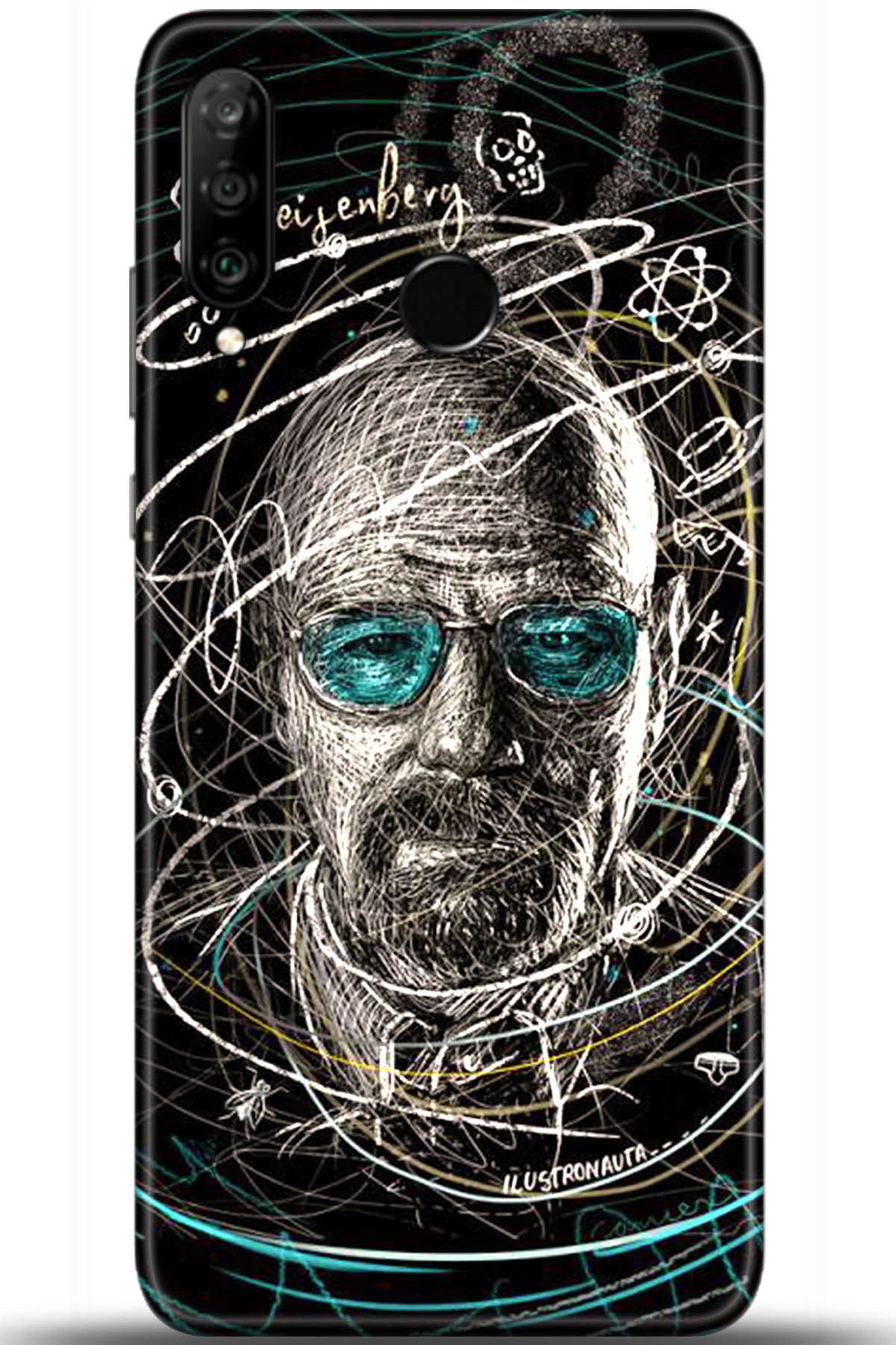 Huawei P30 Lite Uyumlu Kılıf HD Baskılı Kılıf - Followed Institution 5619