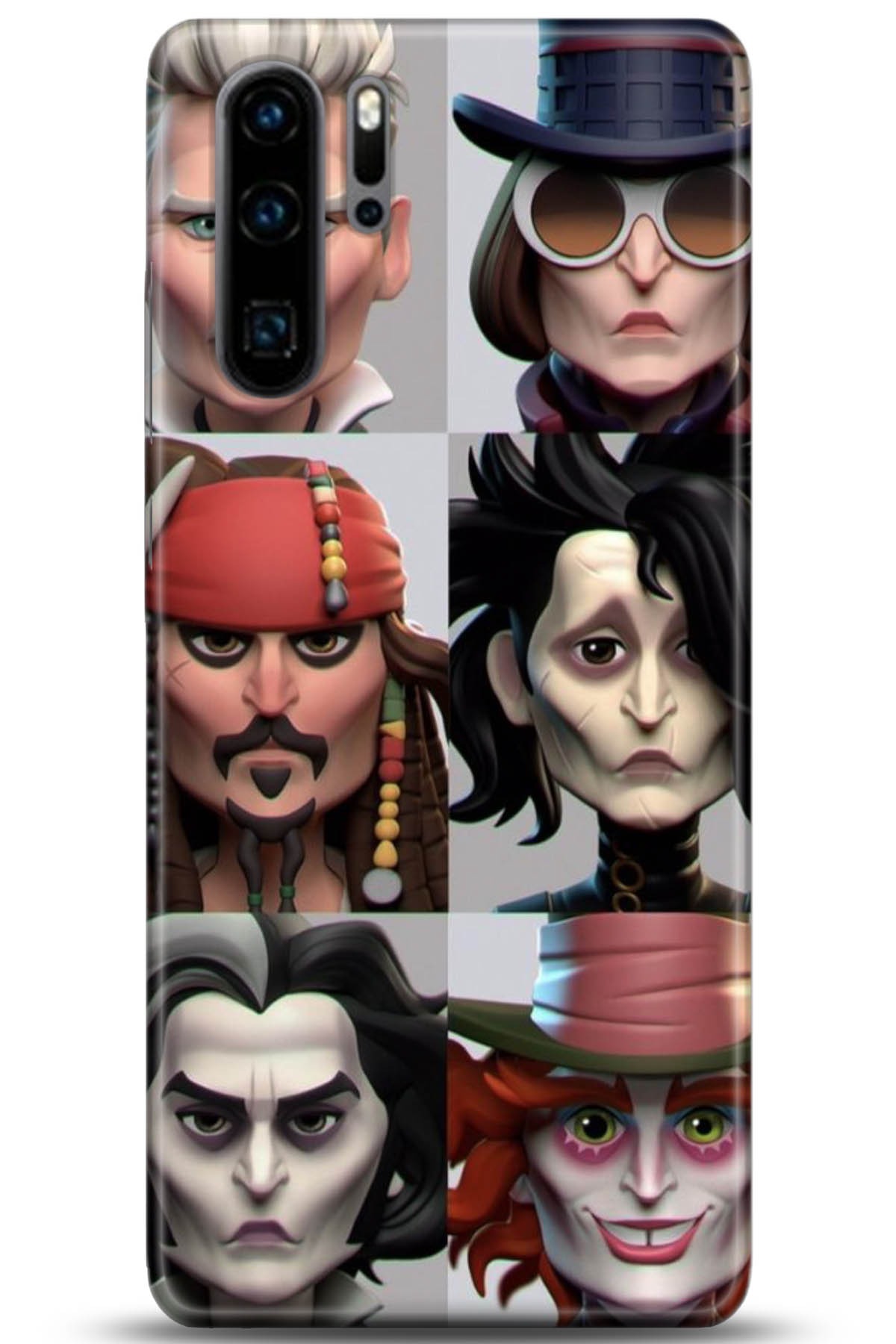 Huawei P30 Pro Uyumlu Kılıf HD Baskılı Kılıf - Followed Institution 5001