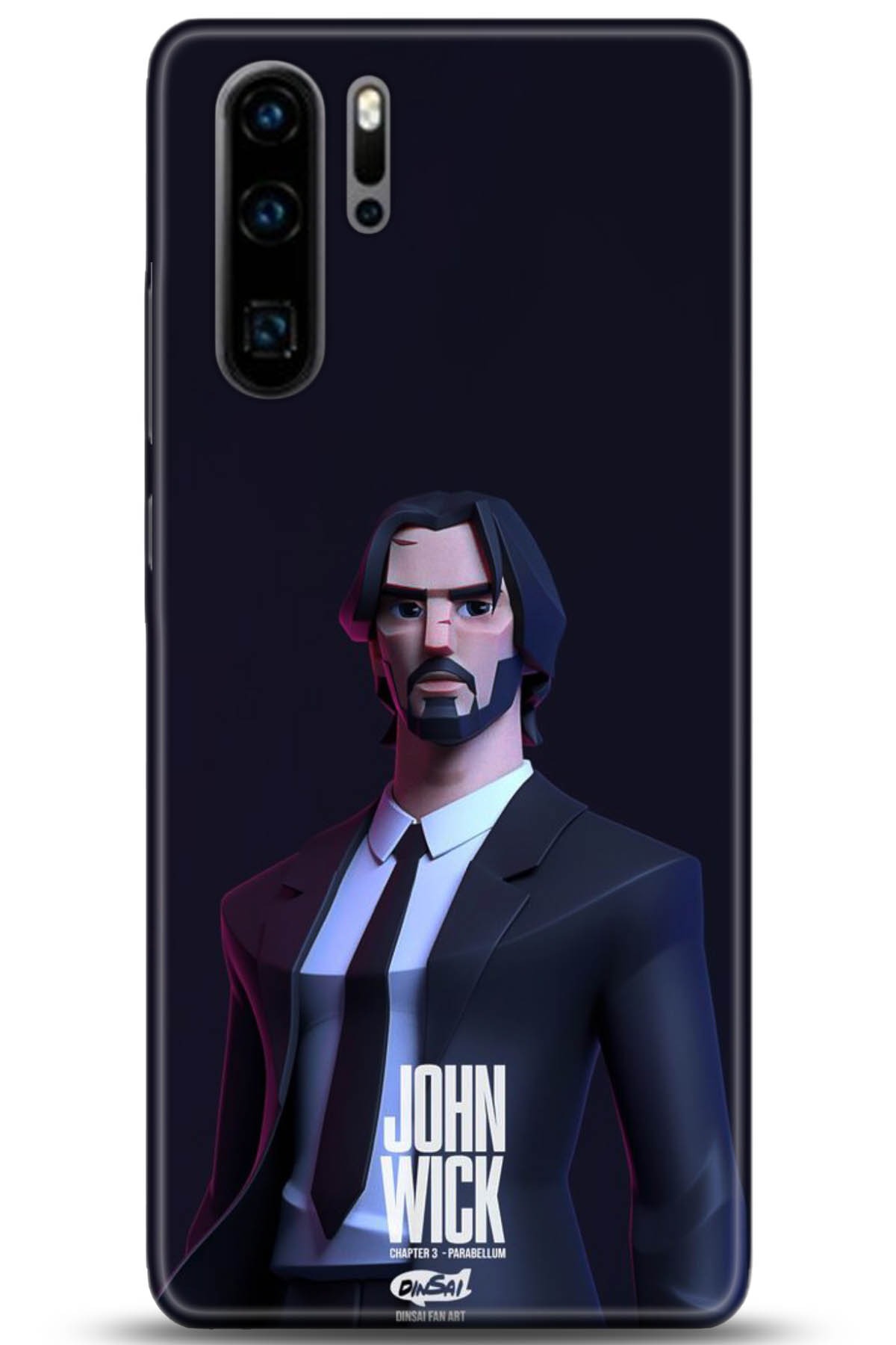 Huawei P30 Pro Uyumlu Kılıf HD Baskılı Kılıf - Followed Institution 5018