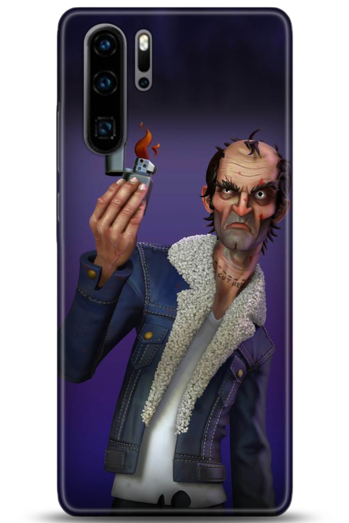 Huawei P30 Pro Uyumlu Kılıf HD Baskılı Kılıf - Followed Institution 5038