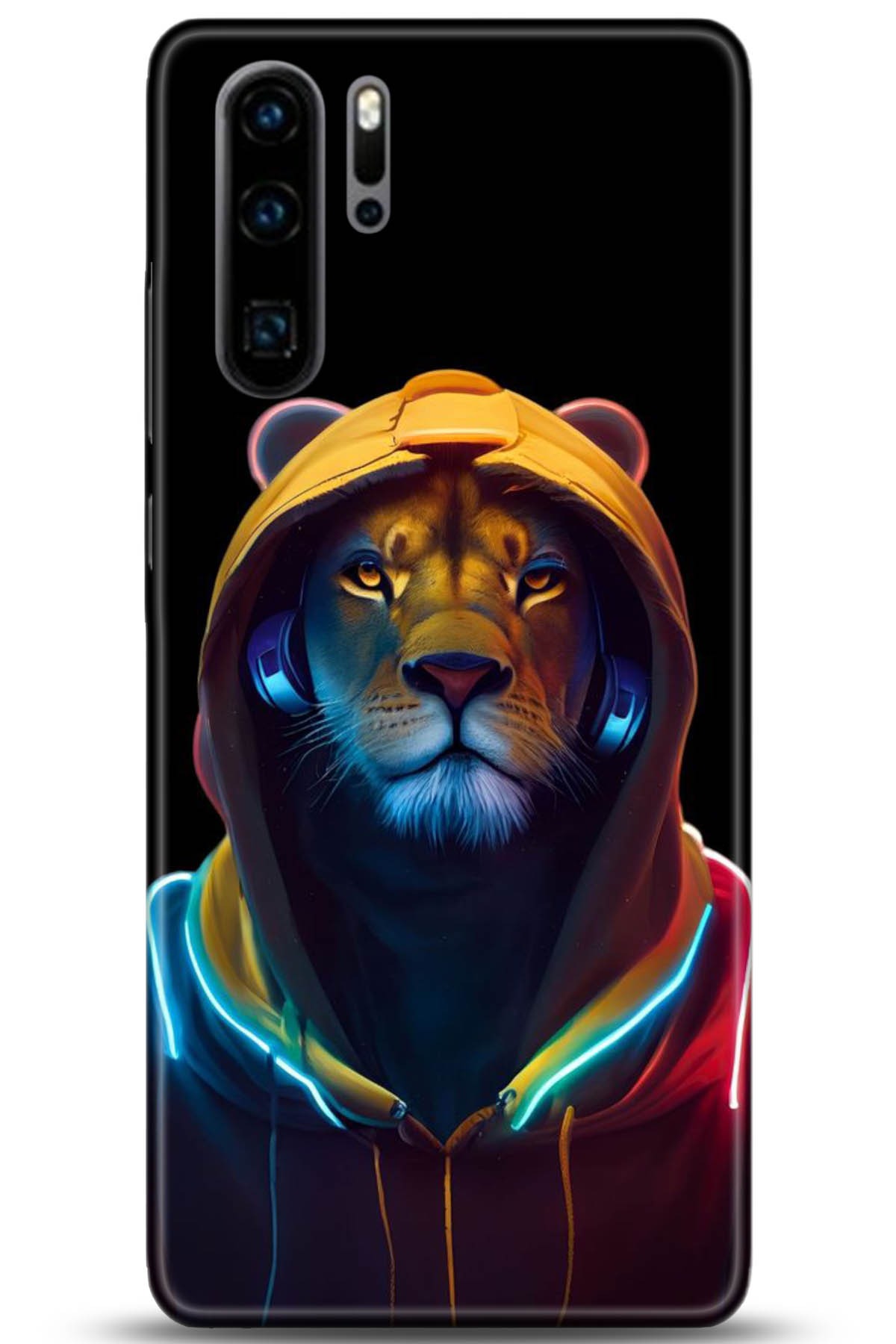 Huawei P30 Pro Uyumlu Kılıf HD Baskılı Kılıf - Followed Institution 5057