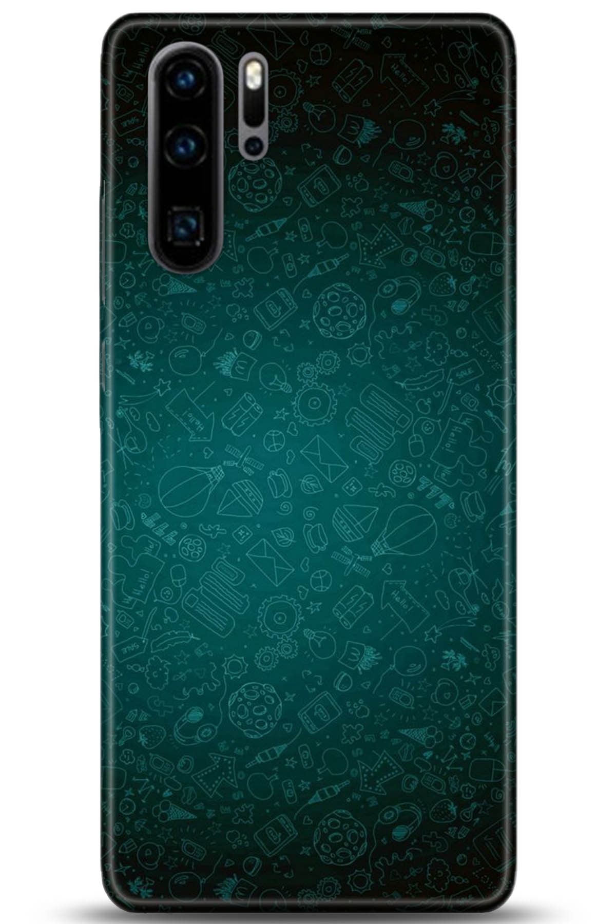 Huawei P30 Pro Uyumlu Kılıf HD Baskılı Kılıf - Followed Institution 5255