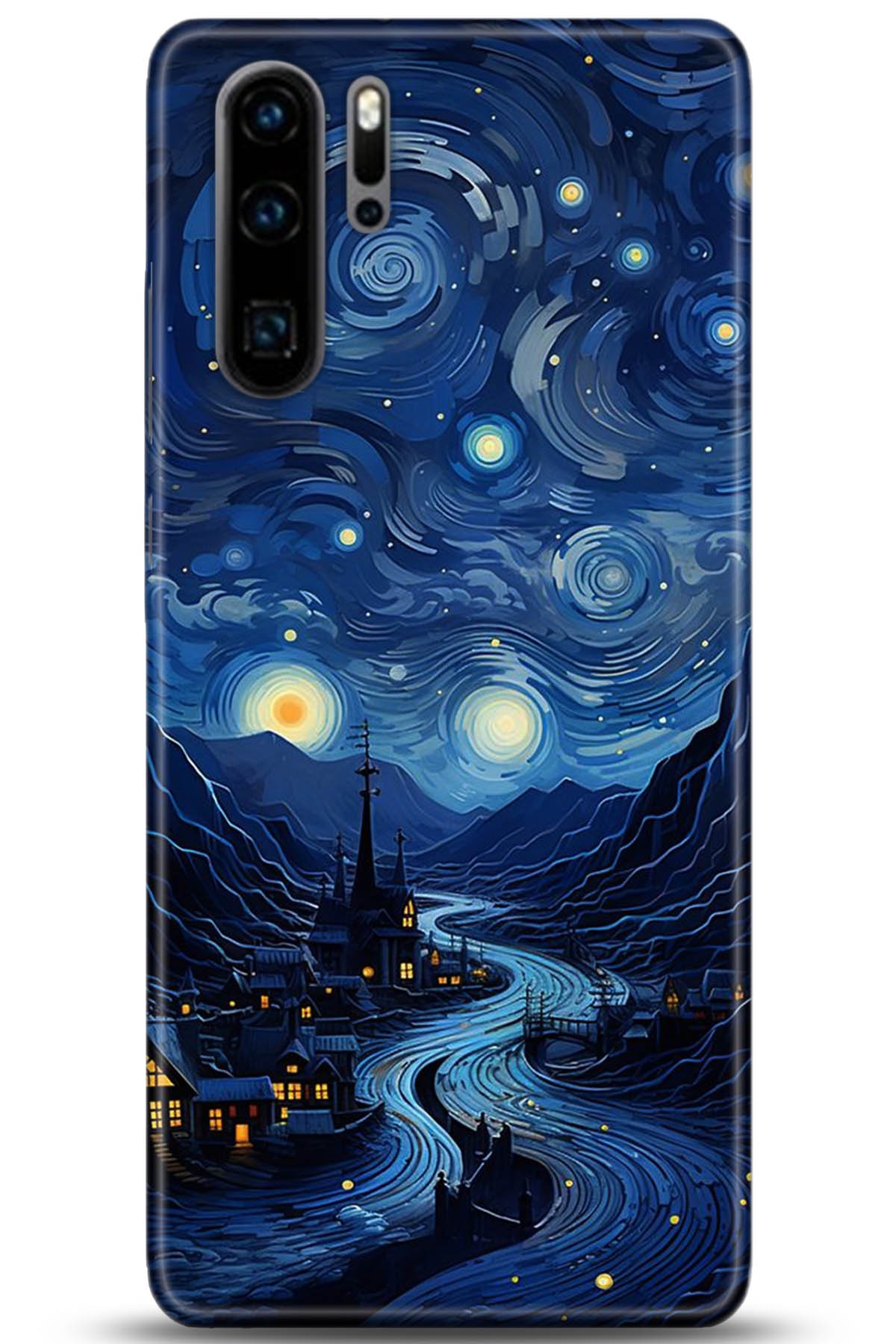 Huawei P30 Pro Uyumlu Kılıf HD Baskılı Kılıf - Followed Institution 5276