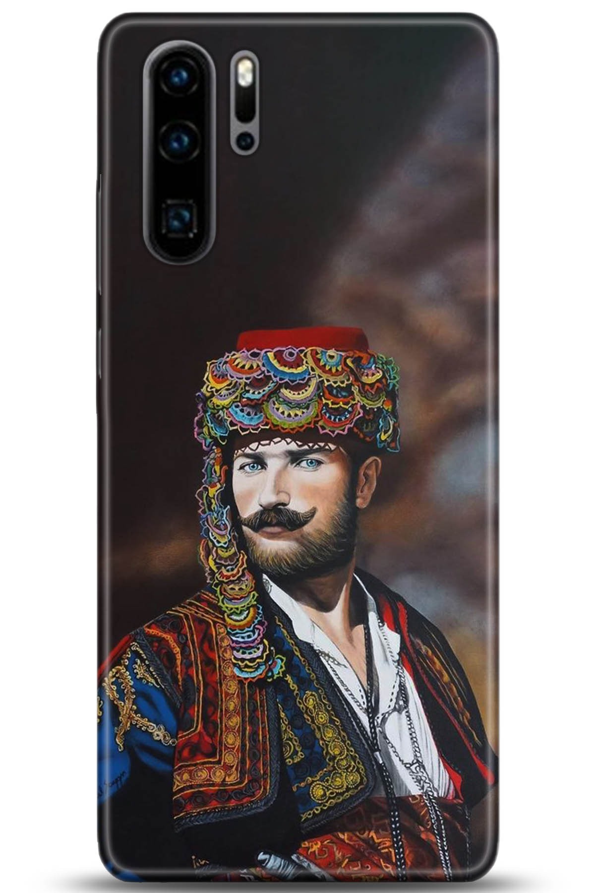 Huawei P30 Pro Uyumlu Kılıf HD Baskılı Kılıf - Followed Institution 5291