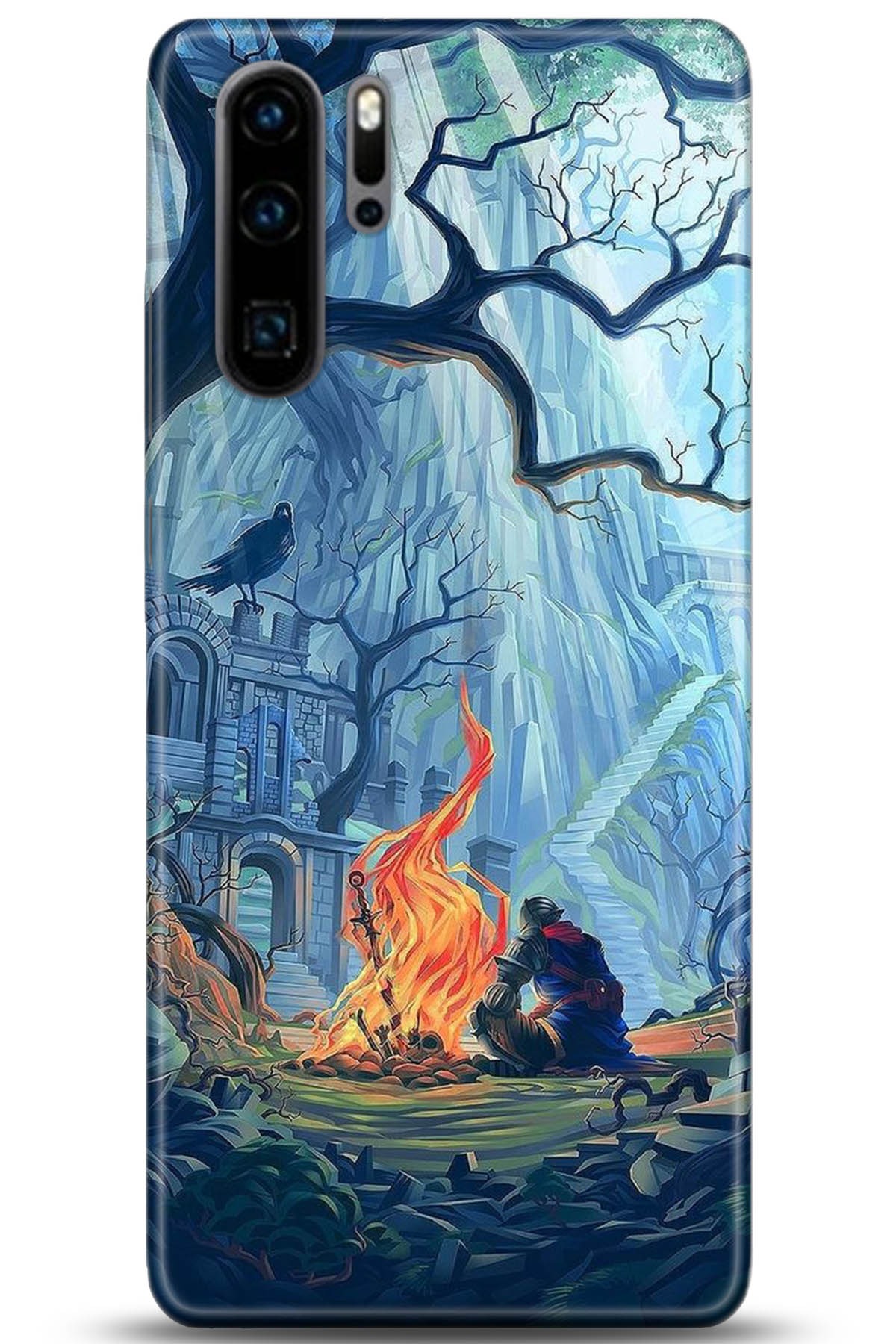 Huawei P30 Pro Uyumlu Kılıf HD Baskılı Kılıf - Followed Institution 5308