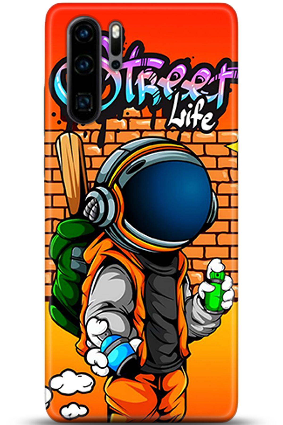 Huawei P30 Pro Uyumlu Kılıf HD Baskılı Kılıf - Followed Institution 5350