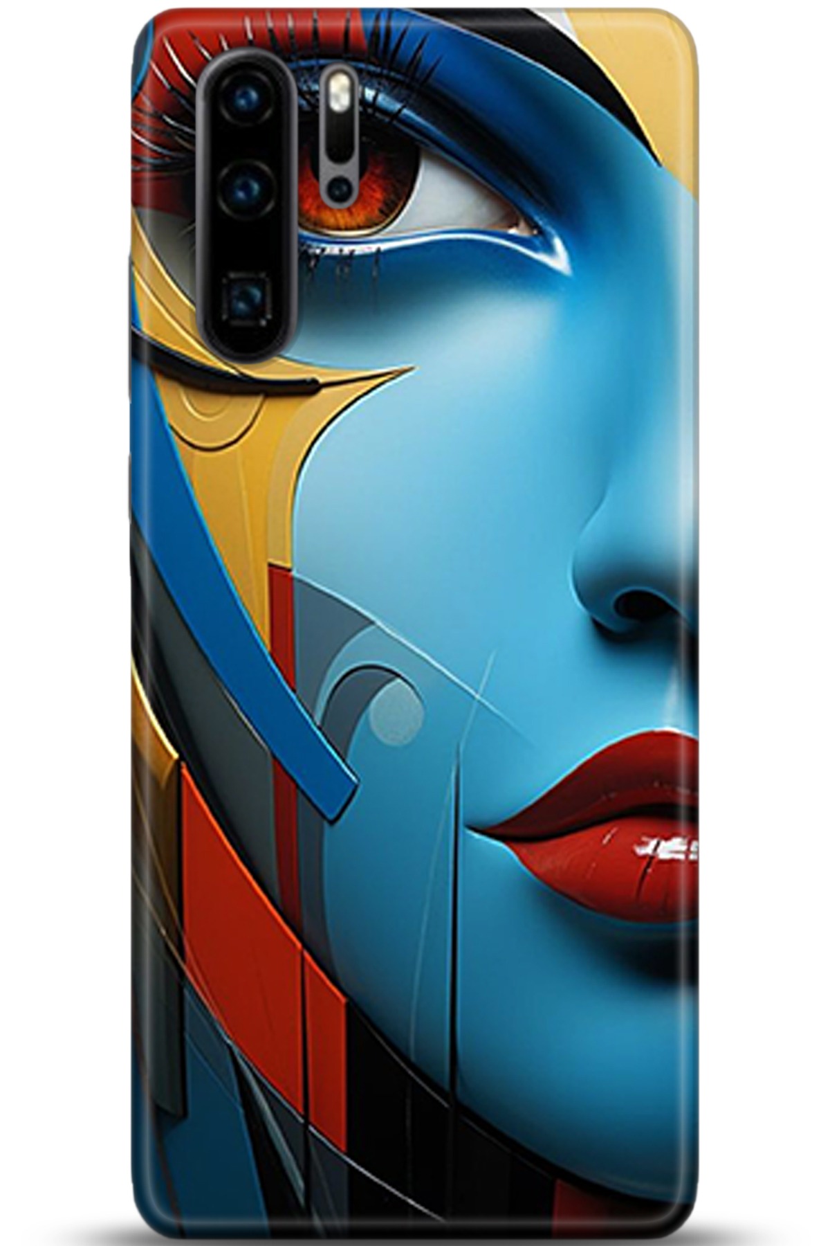 Huawei P30 Pro Uyumlu Kılıf HD Baskılı Kılıf - Followed Institution 5355