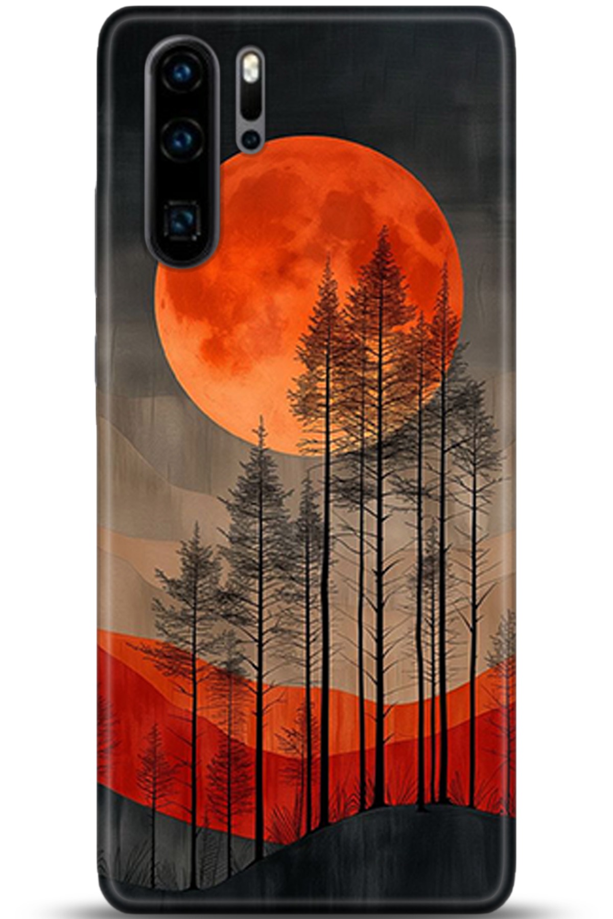 Huawei P30 Pro Uyumlu Kılıf HD Baskılı Kılıf - Followed Institution 5370