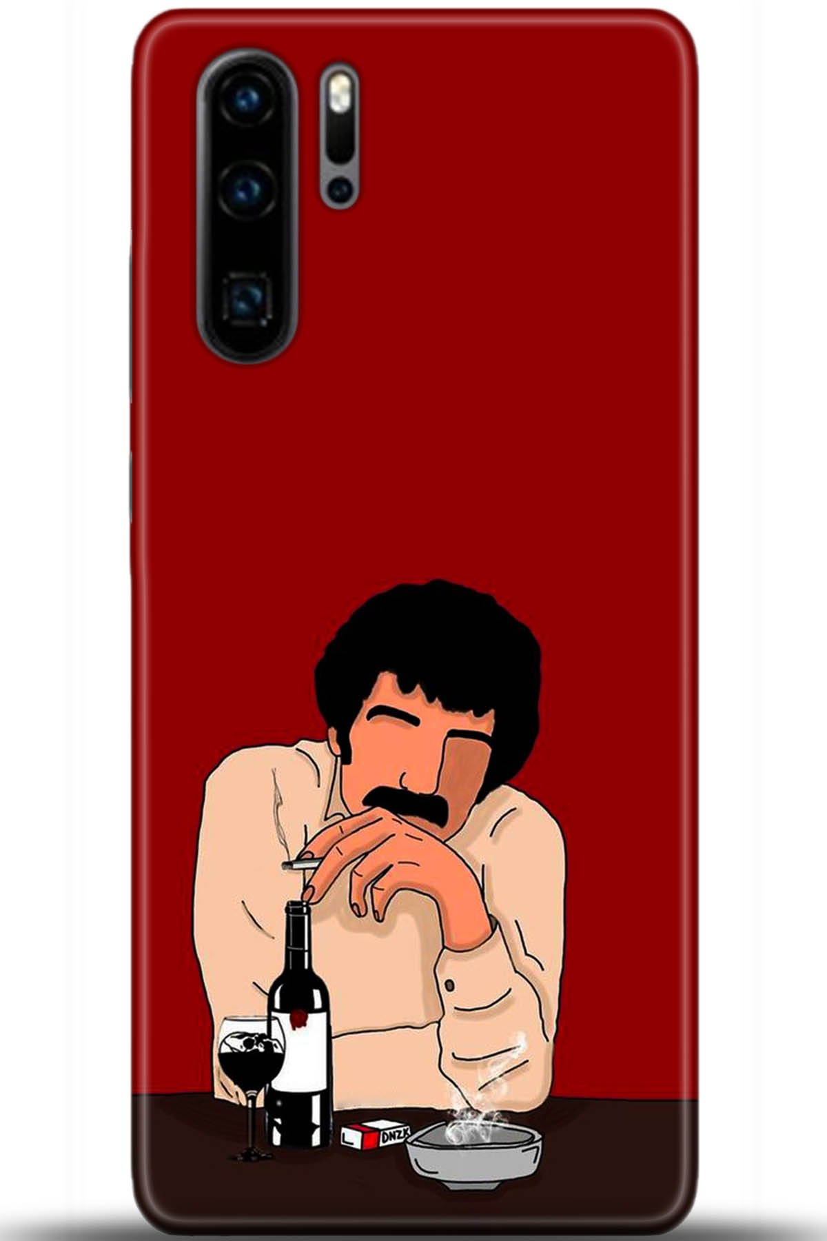 Huawei P30 Pro Uyumlu Kılıf HD Baskılı Kılıf - Followed Institution 5396