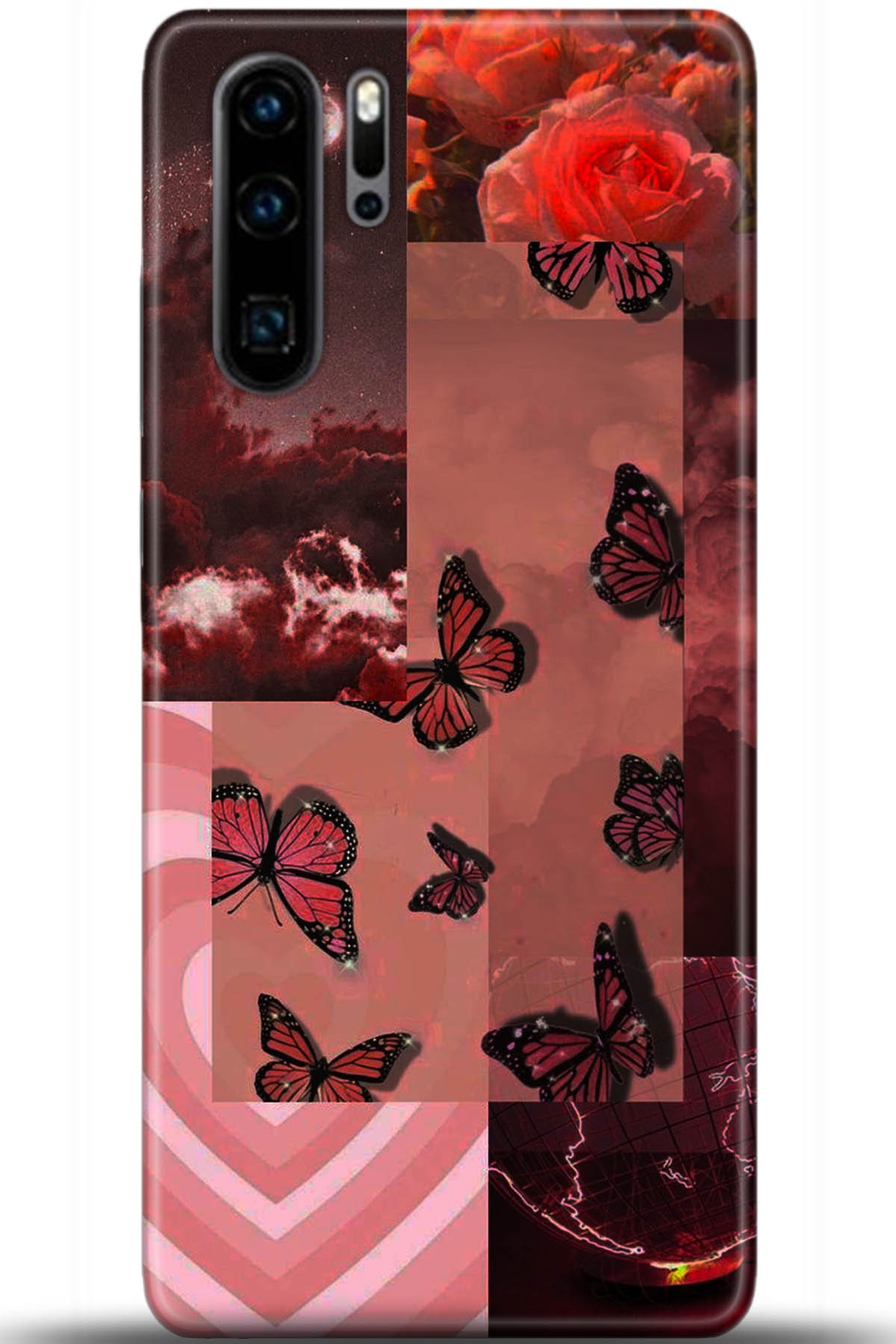 Huawei P30 Pro Uyumlu Kılıf HD Baskılı Kılıf - Followed Institution 5408