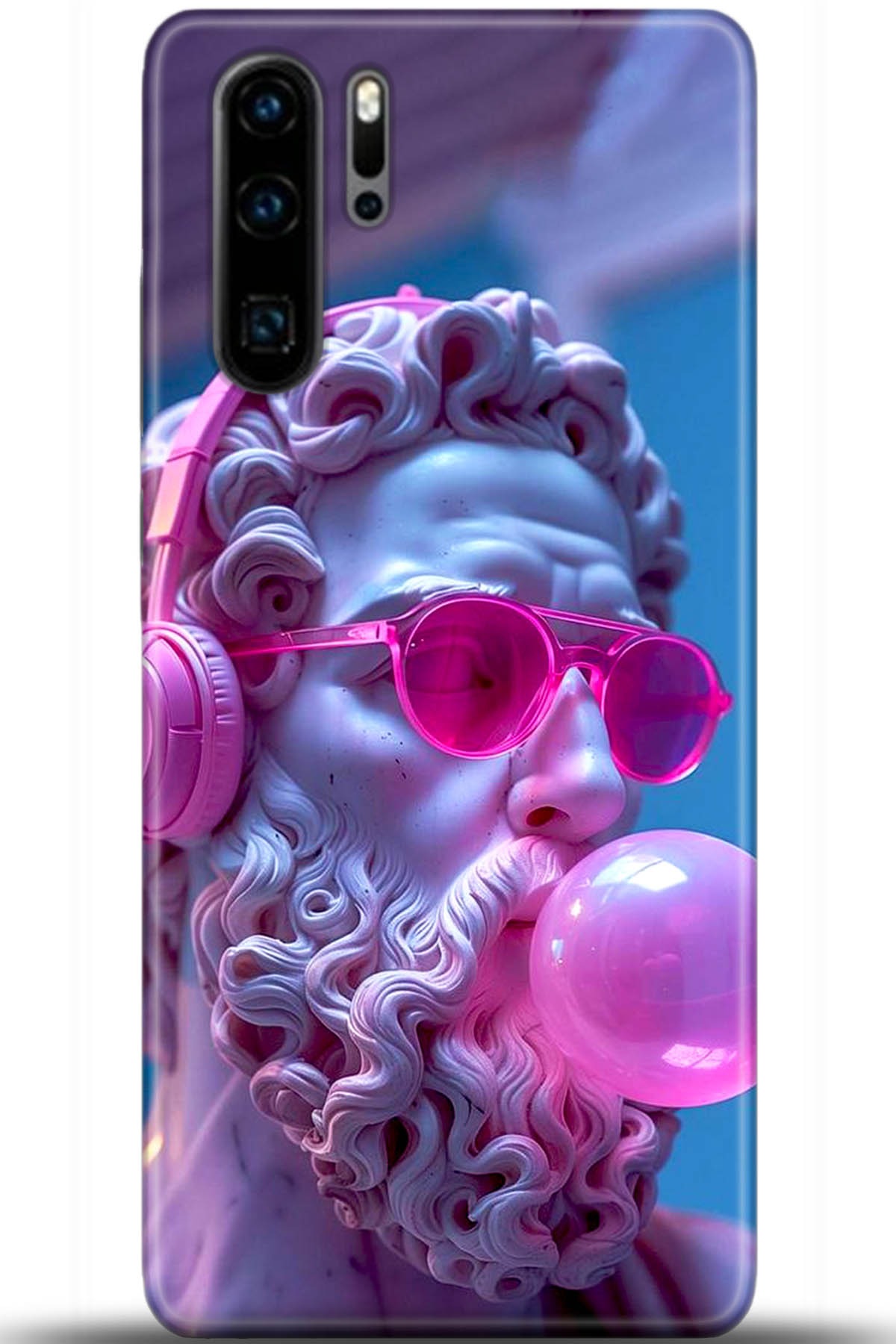 Huawei P30 Pro Uyumlu Kılıf HD Baskılı Kılıf - Followed Institution 5435