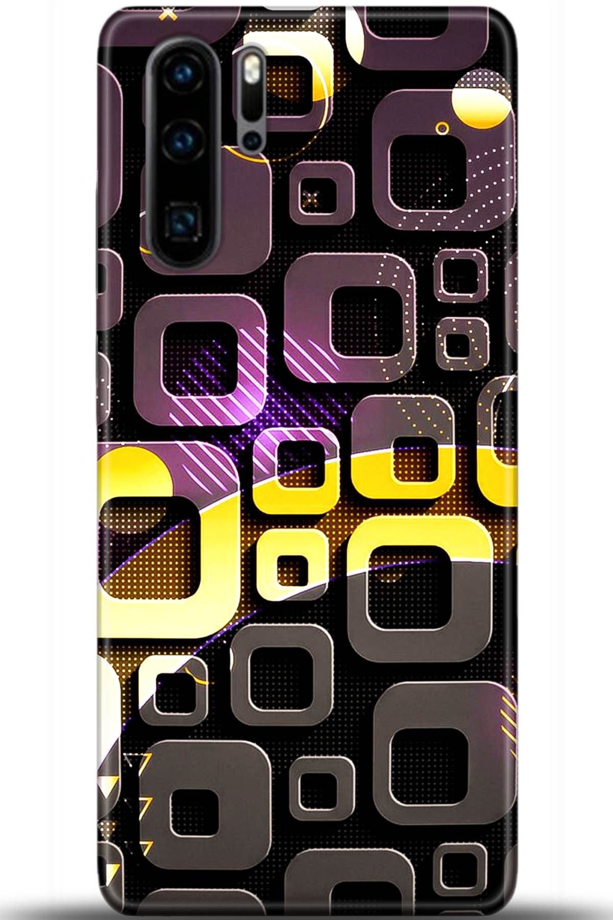 Huawei P30 Pro Uyumlu Kılıf HD Baskılı Kılıf - Followed Institution 5526