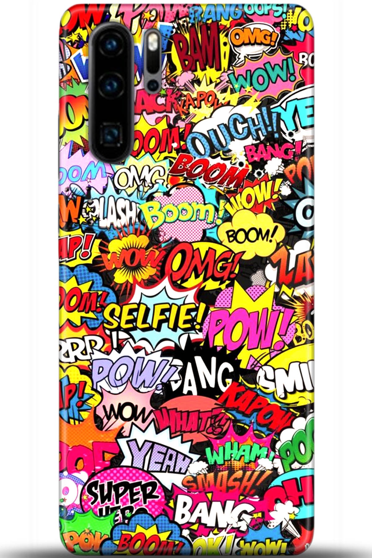 Huawei P30 Pro Uyumlu Kılıf HD Baskılı Kılıf - Followed Institution 5552