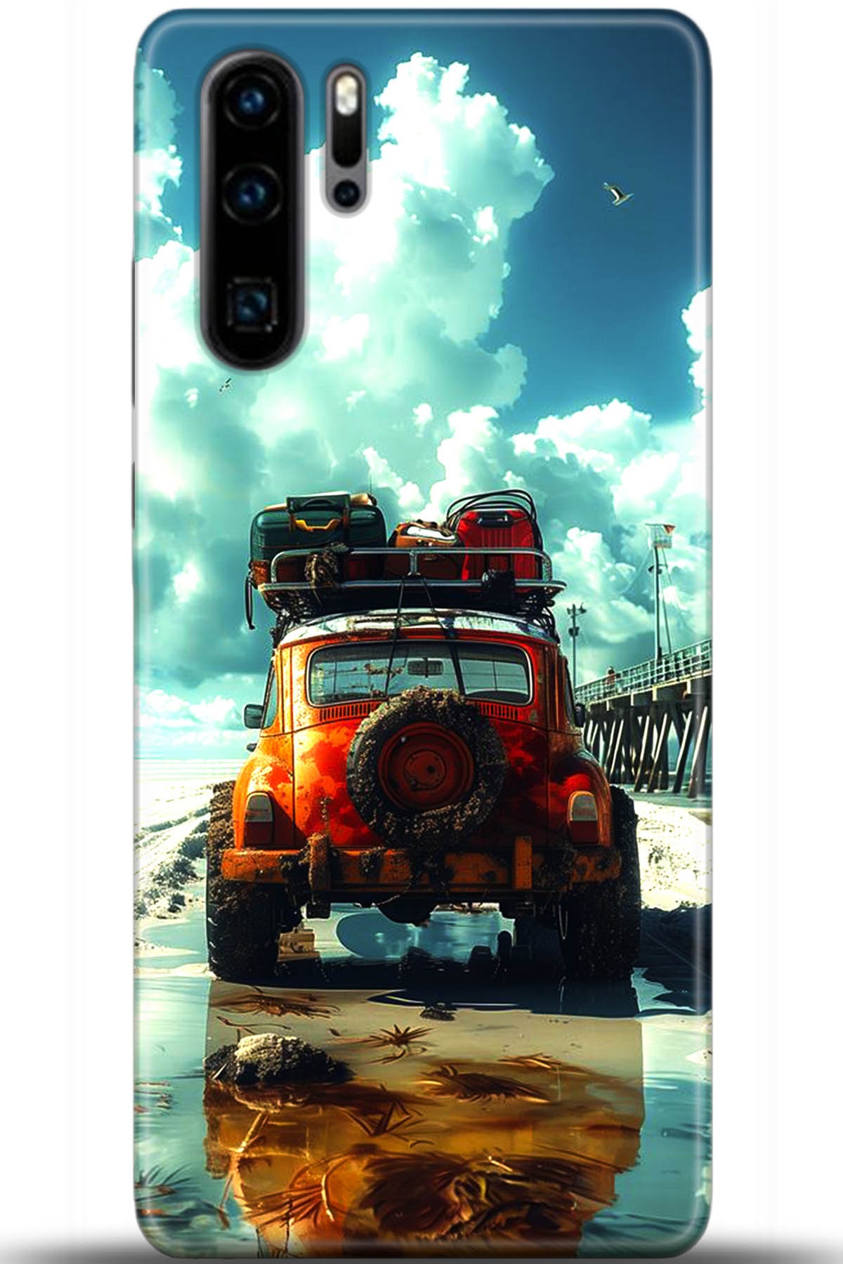 Huawei P30 Pro Uyumlu Kılıf HD Baskılı Kılıf - Followed Institution 5559