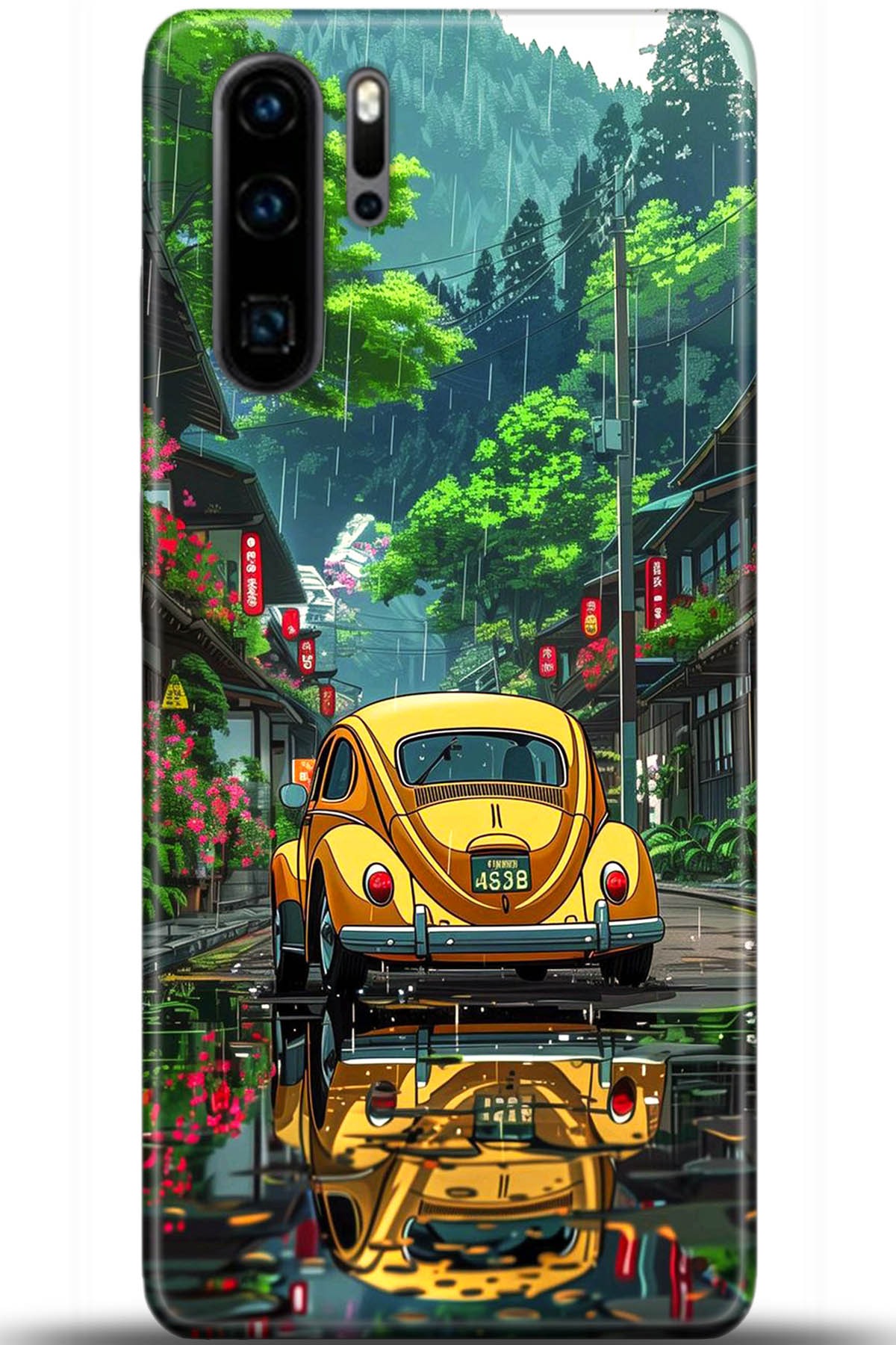 Huawei P30 Pro Uyumlu Kılıf HD Baskılı Kılıf - Followed Institution 5561