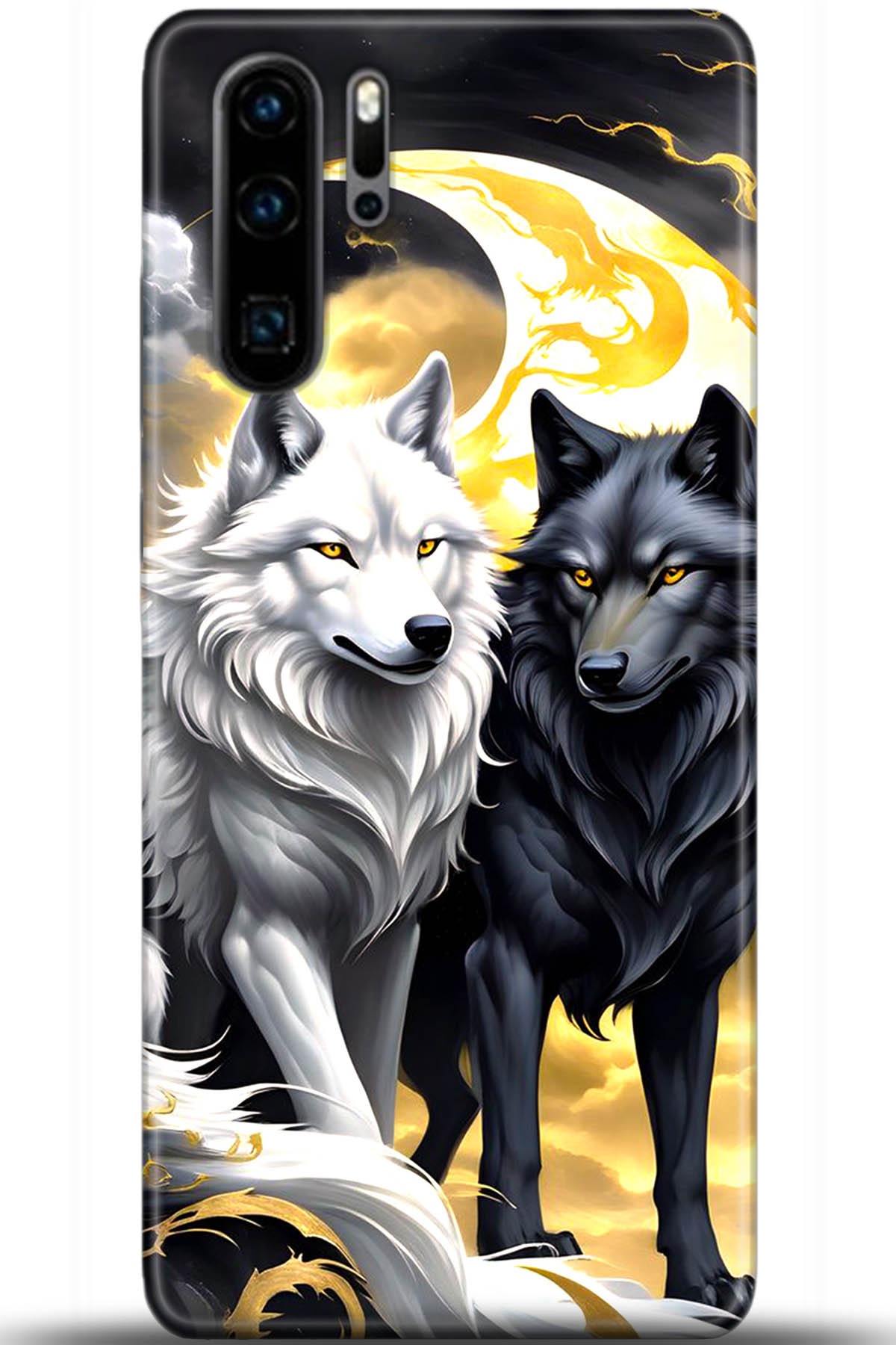 Huawei P30 Pro Uyumlu Kılıf HD Baskılı Kılıf - Followed Institution 5633