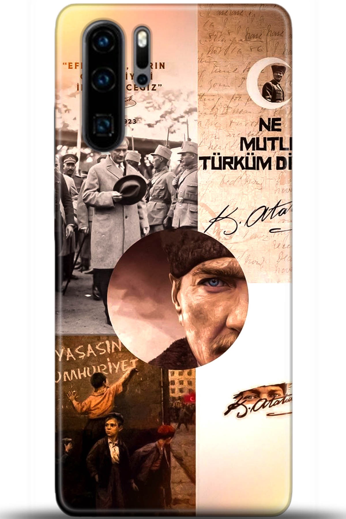 Huawei P30 Pro Uyumlu Kılıf HD Baskılı Kılıf - Followed Institution 5675