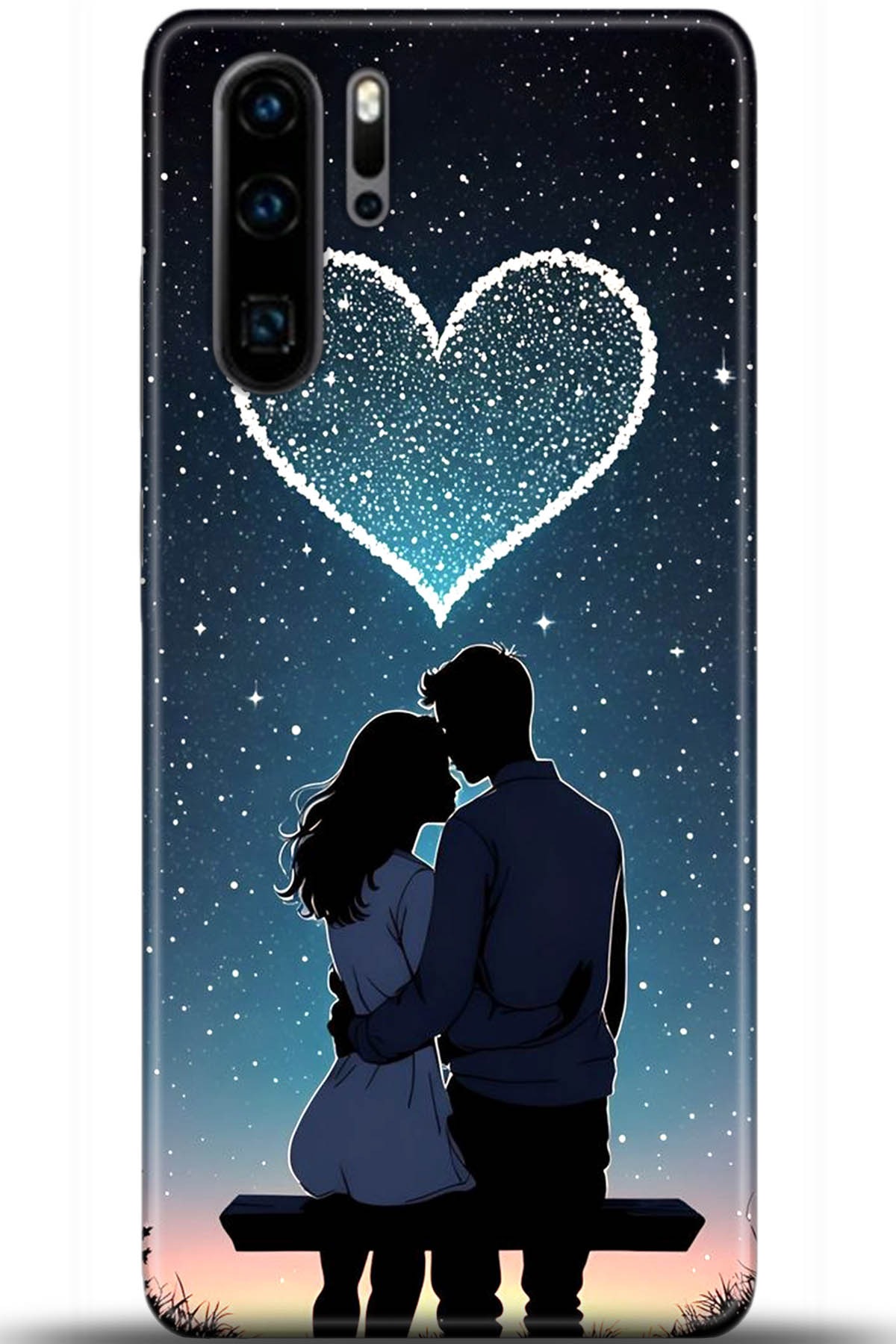 Huawei P30 Pro Uyumlu Kılıf HD Baskılı Kılıf - Followed Institution 5691