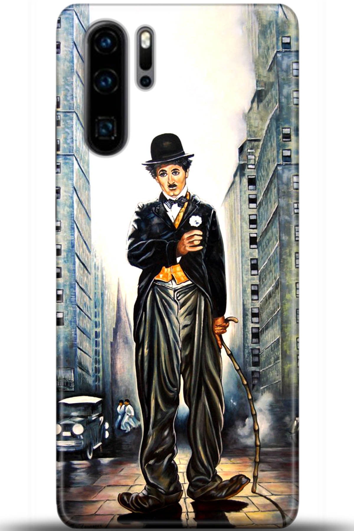 Huawei P30 Pro Uyumlu Kılıf HD Baskılı Kılıf - Followed Institution 5693