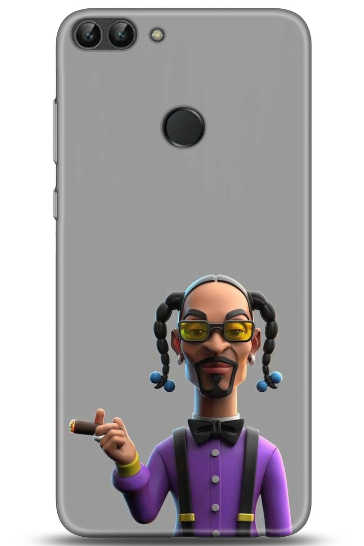 Huawei P Smart Uyumlu Kılıf HD Baskılı Kılıf - Followed Institution 5025