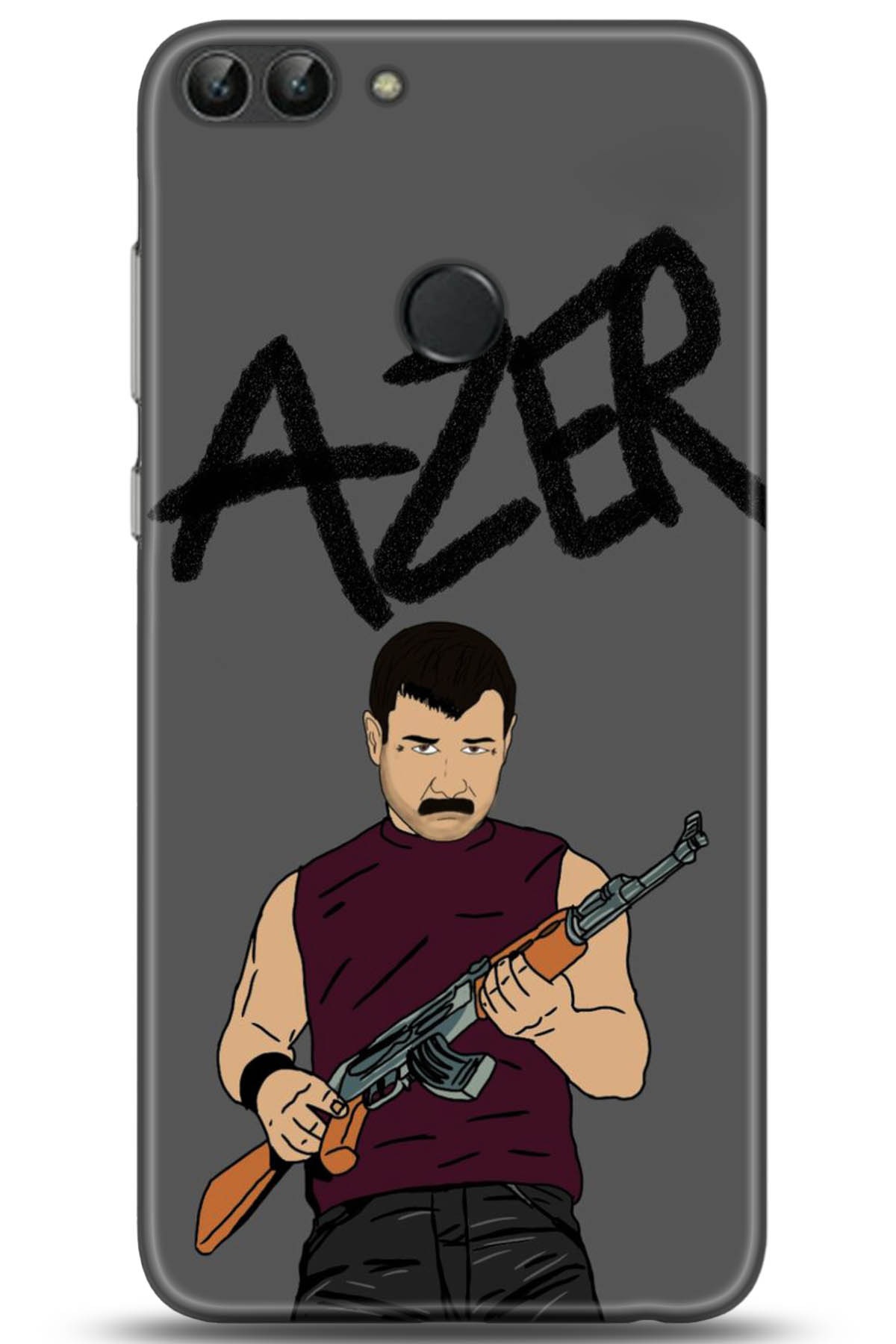 Huawei P Smart Uyumlu Kılıf HD Baskılı Kılıf - Followed Institution 5128