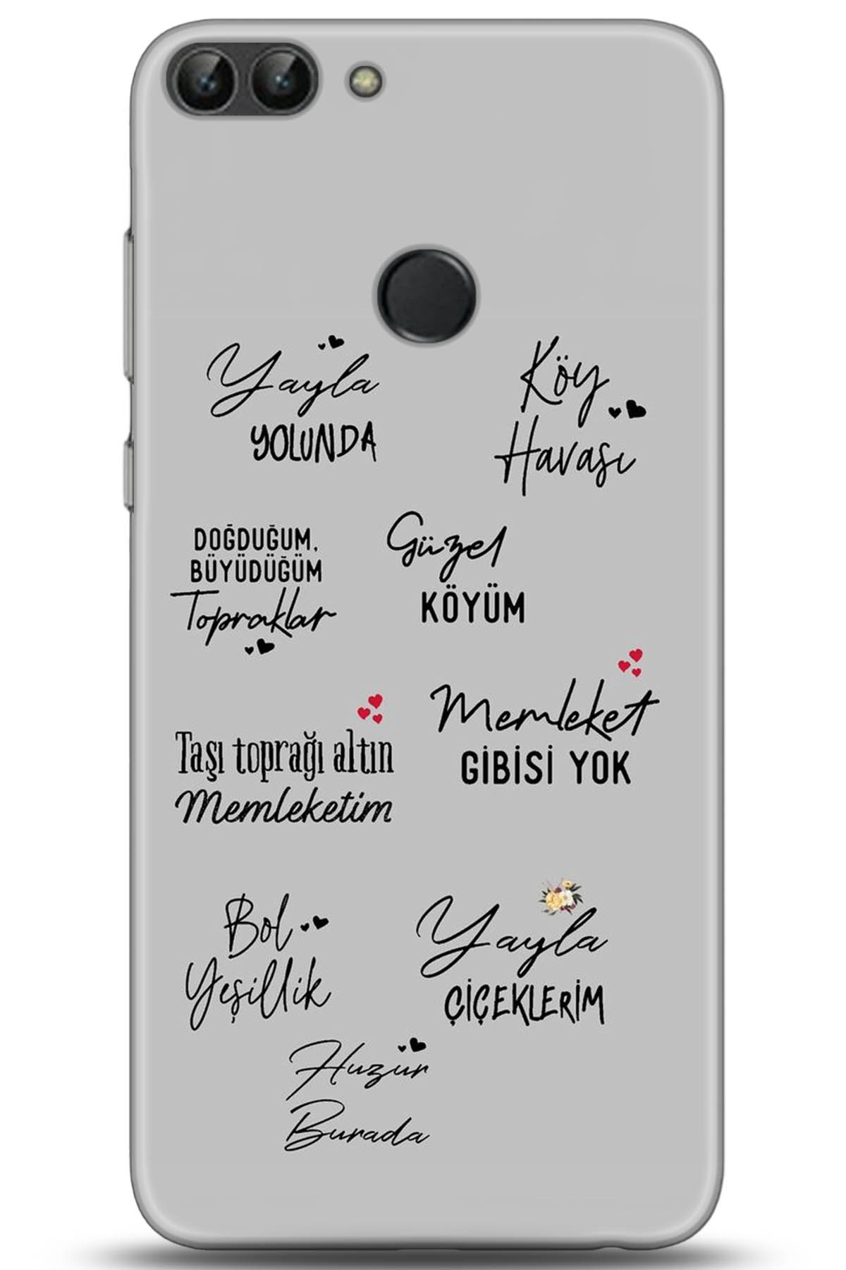 Huawei P Smart Uyumlu Kılıf HD Baskılı Kılıf - Followed Institution 5210