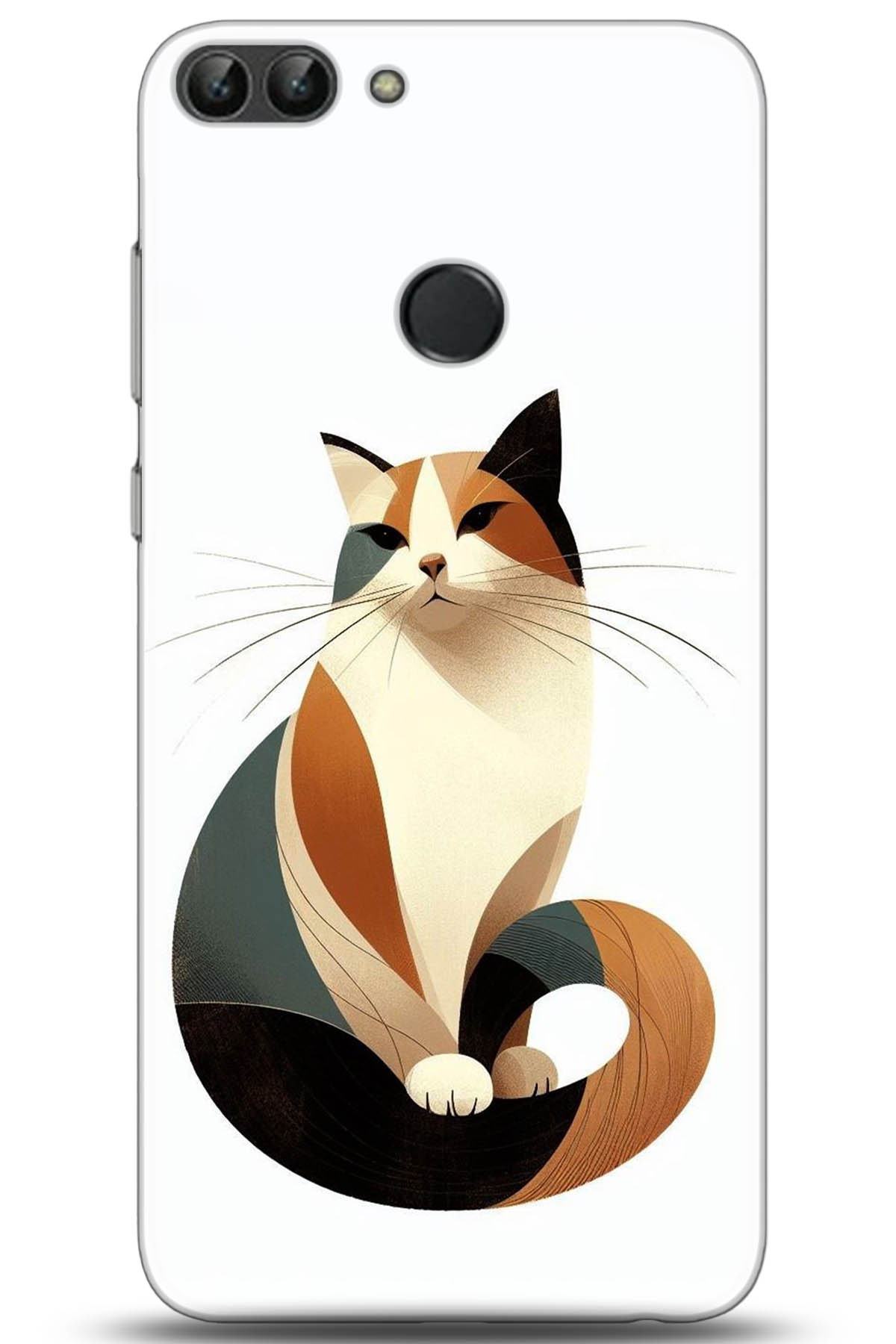 Huawei P Smart Uyumlu Kılıf HD Baskılı Kılıf - Followed Institution 5213