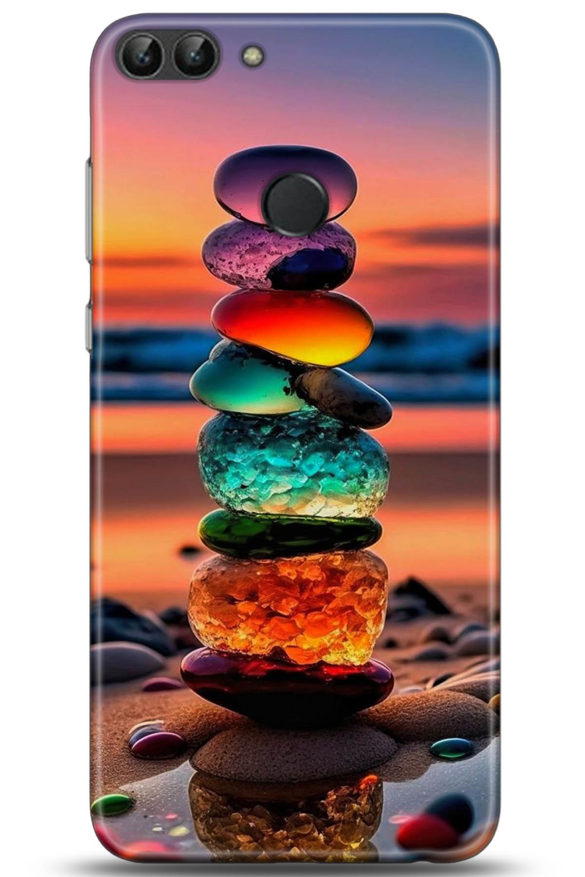 Huawei P Smart Uyumlu Kılıf HD Baskılı Kılıf - Followed Institution 5235