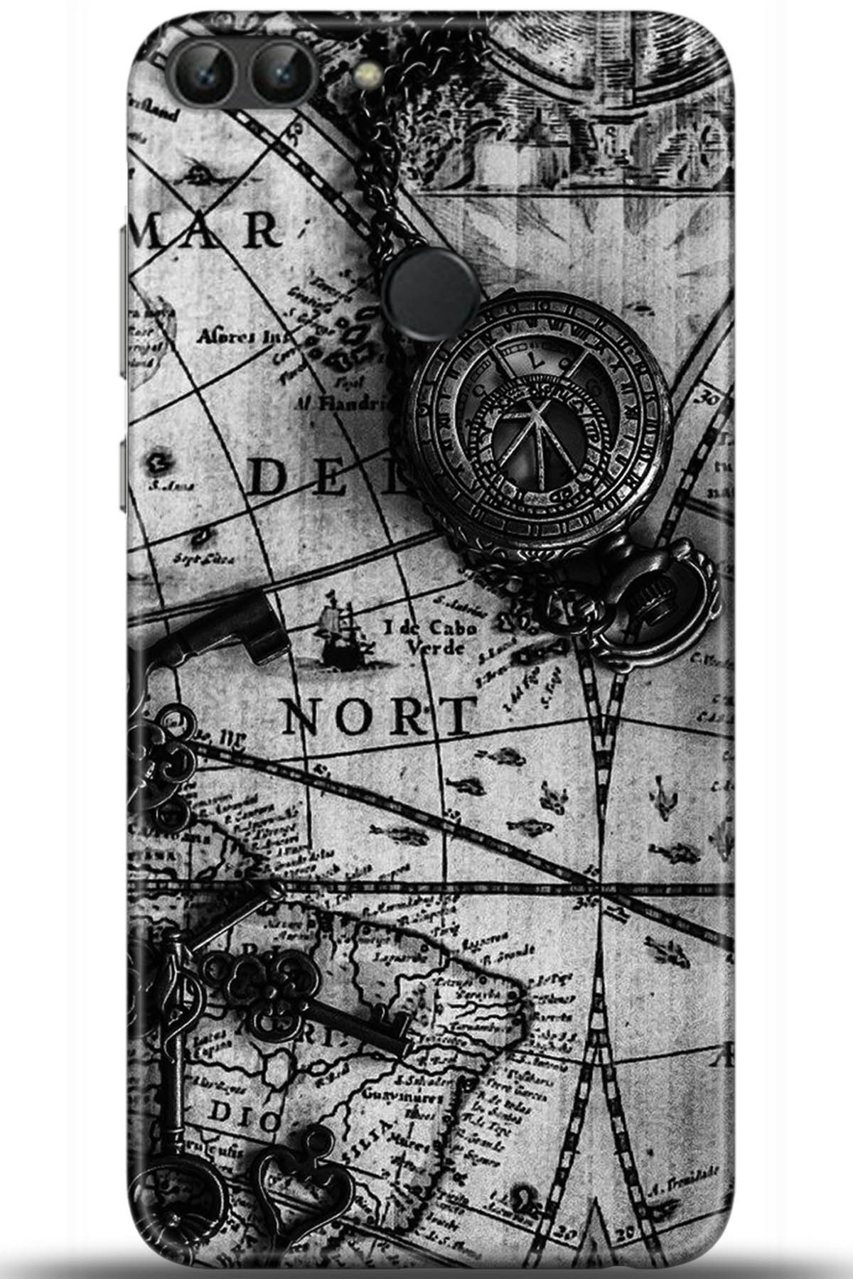 Huawei P Smart Uyumlu Kılıf HD Baskılı Kılıf - Followed Institution 5381