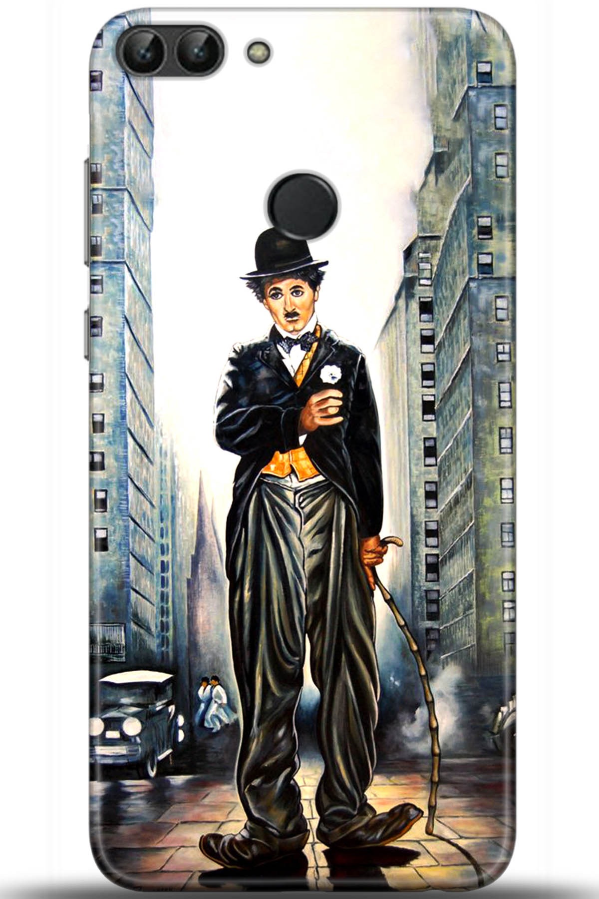 Huawei P Smart Uyumlu Kılıf HD Baskılı Kılıf - Followed Institution 5693