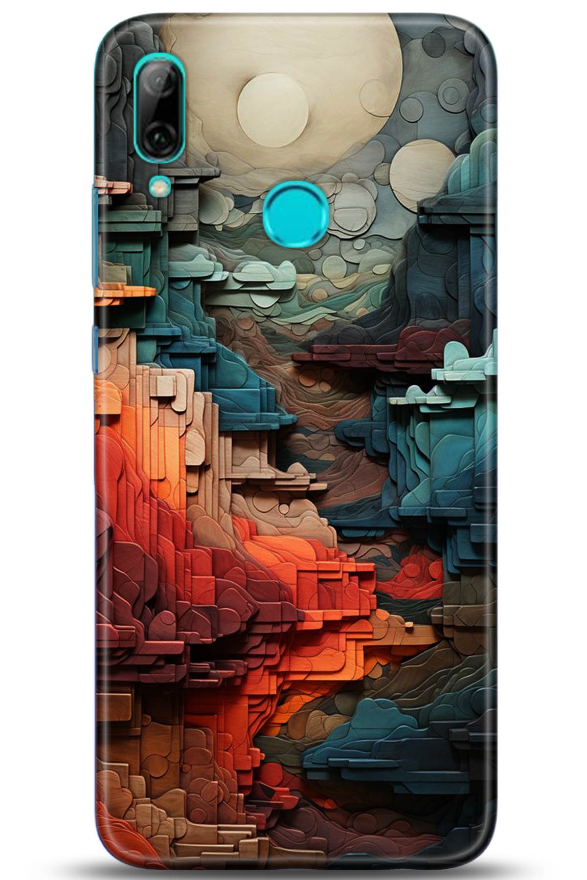 Huawei P Smart 2019 Uyumlu Kılıf HD Baskılı Kılıf - Followed Institution 5218