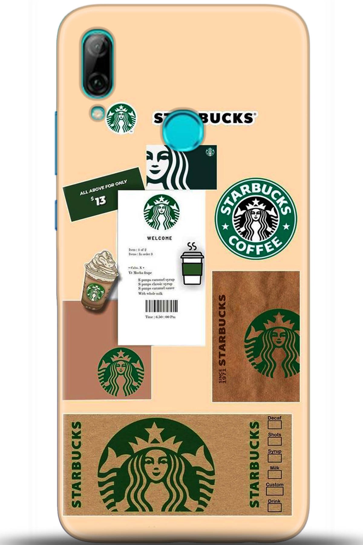 Huawei P Smart 2019 Uyumlu Kılıf HD Baskılı Kılıf - Followed Institution 5470