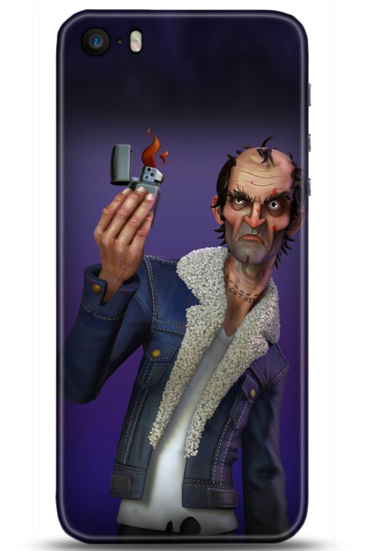 Apple iPhone 5S Uyumlu Kılıf HD Baskılı Kılıf - Followed Institution 5038